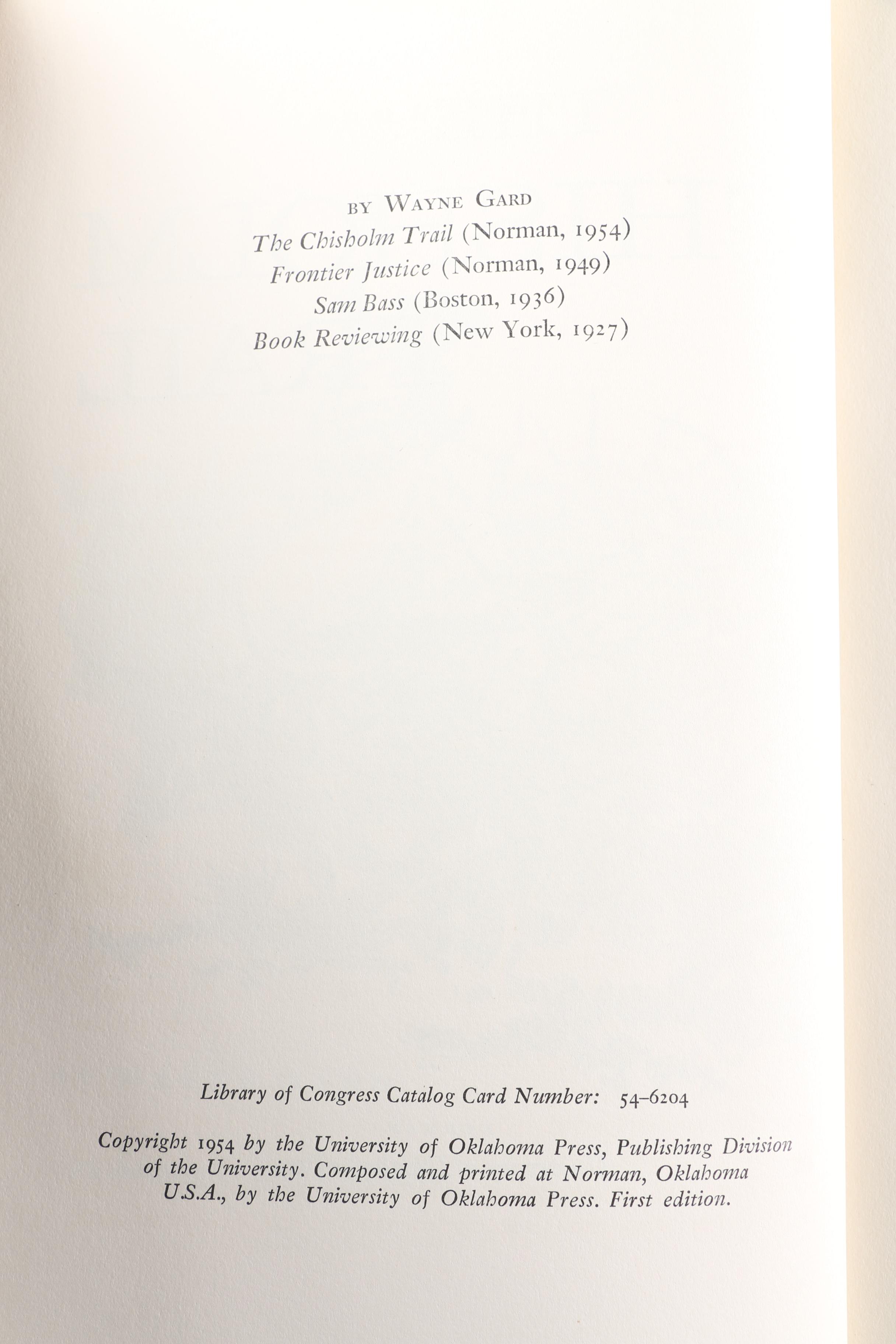 Vintage Western Americana Literature