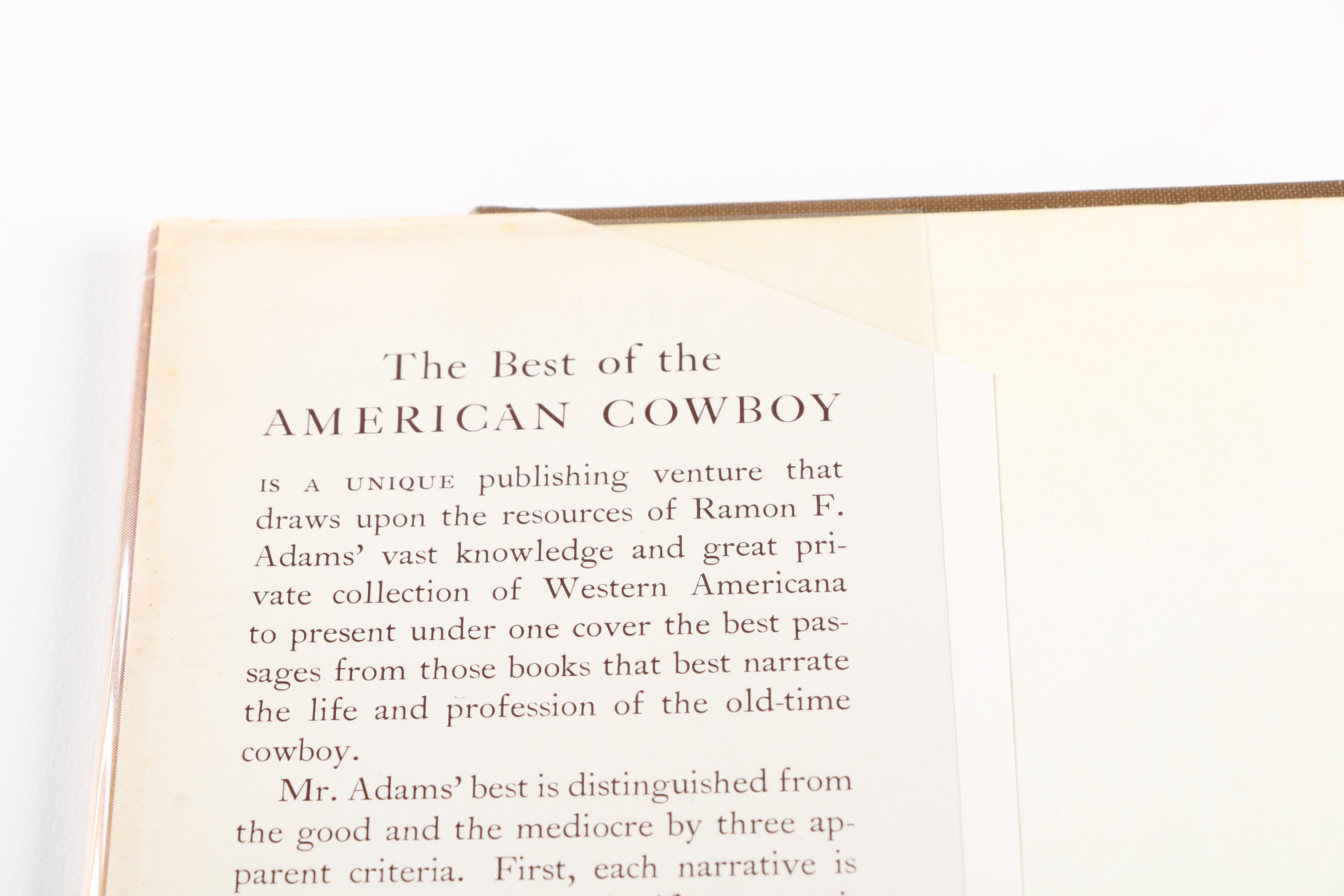 Vintage Western Americana Literature