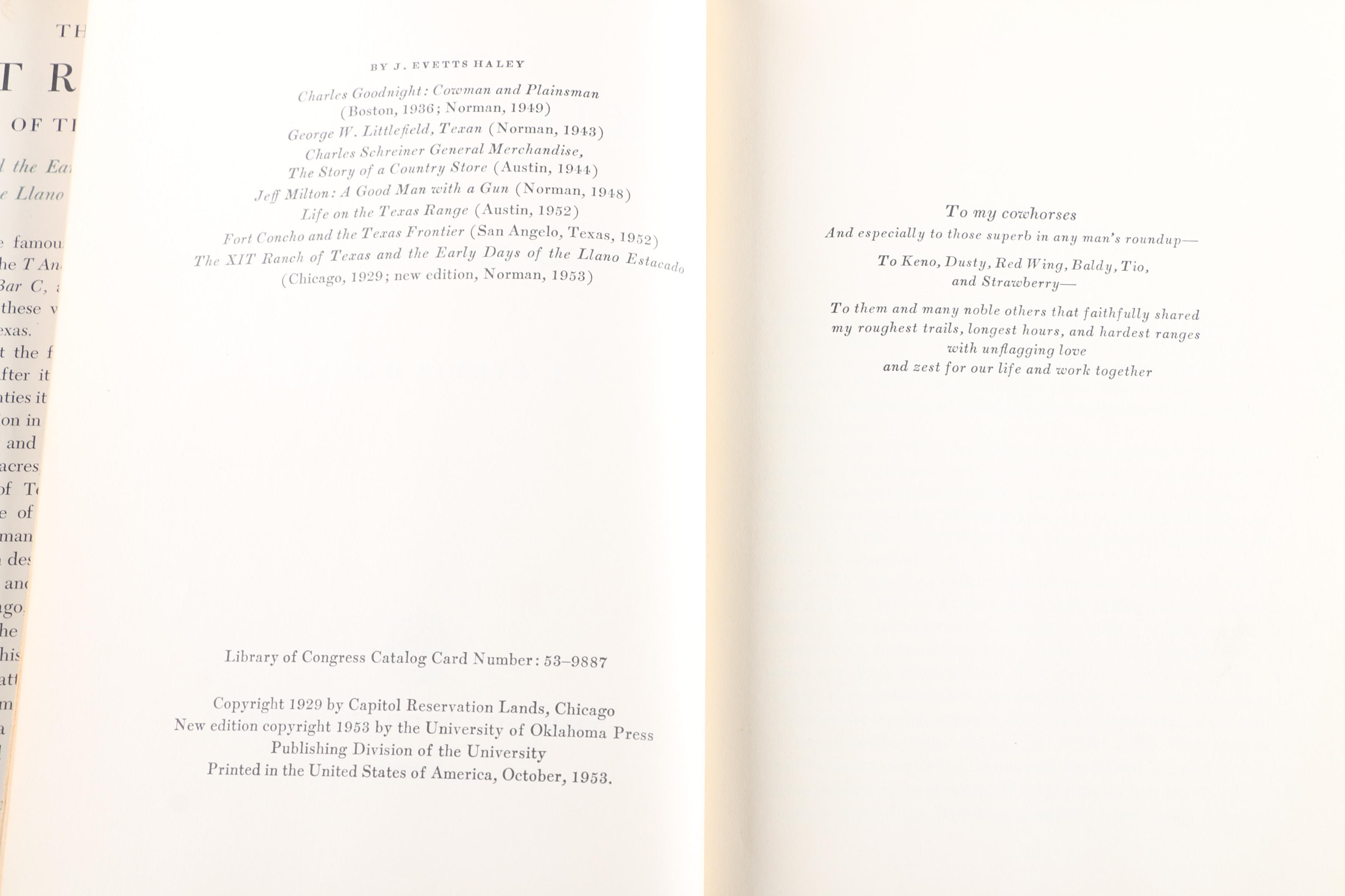 Vintage Western Americana Literature