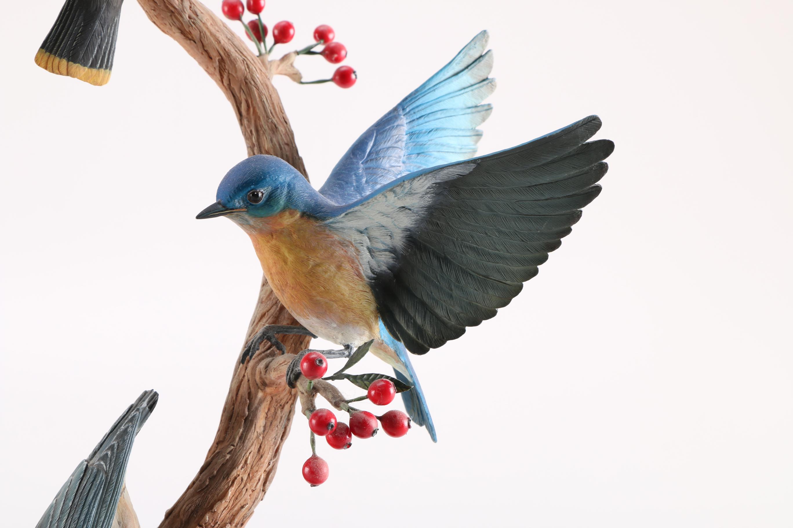 Danbury Mint "Autumn Symphony" Bird Figurine