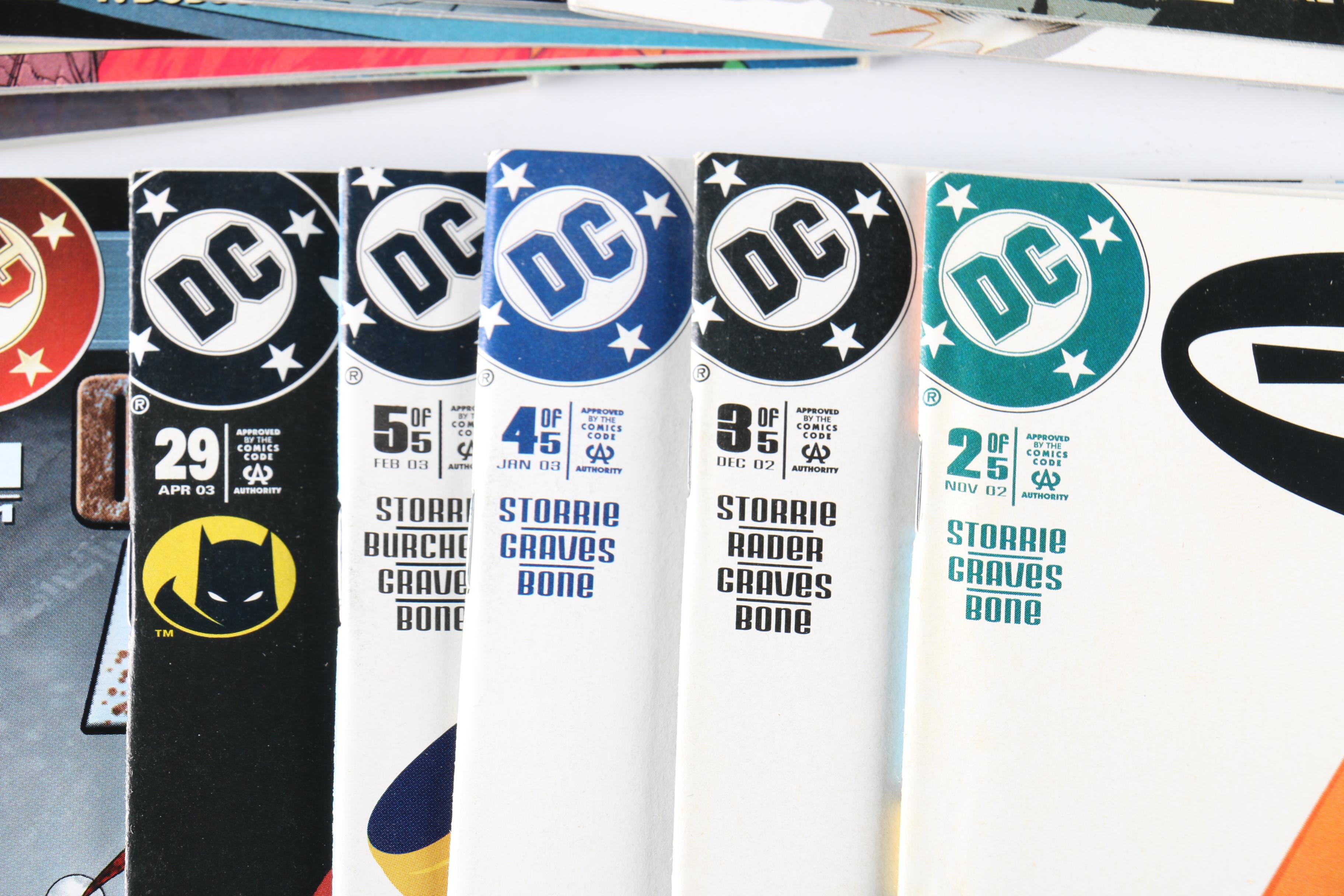 Modern Age "Harley Quinn" and "Gothic Girls" Comics and "Harley and Ivy Love on the Lam" Graphic Novel