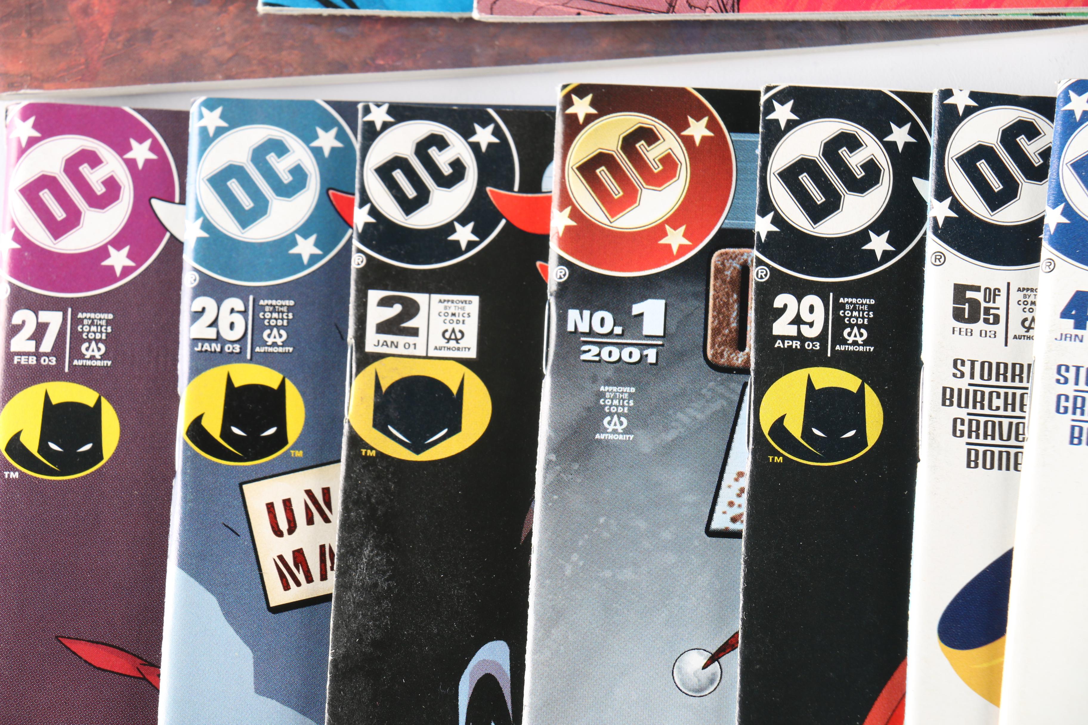 Modern Age "Harley Quinn" and "Gothic Girls" Comics and "Harley and Ivy Love on the Lam" Graphic Novel