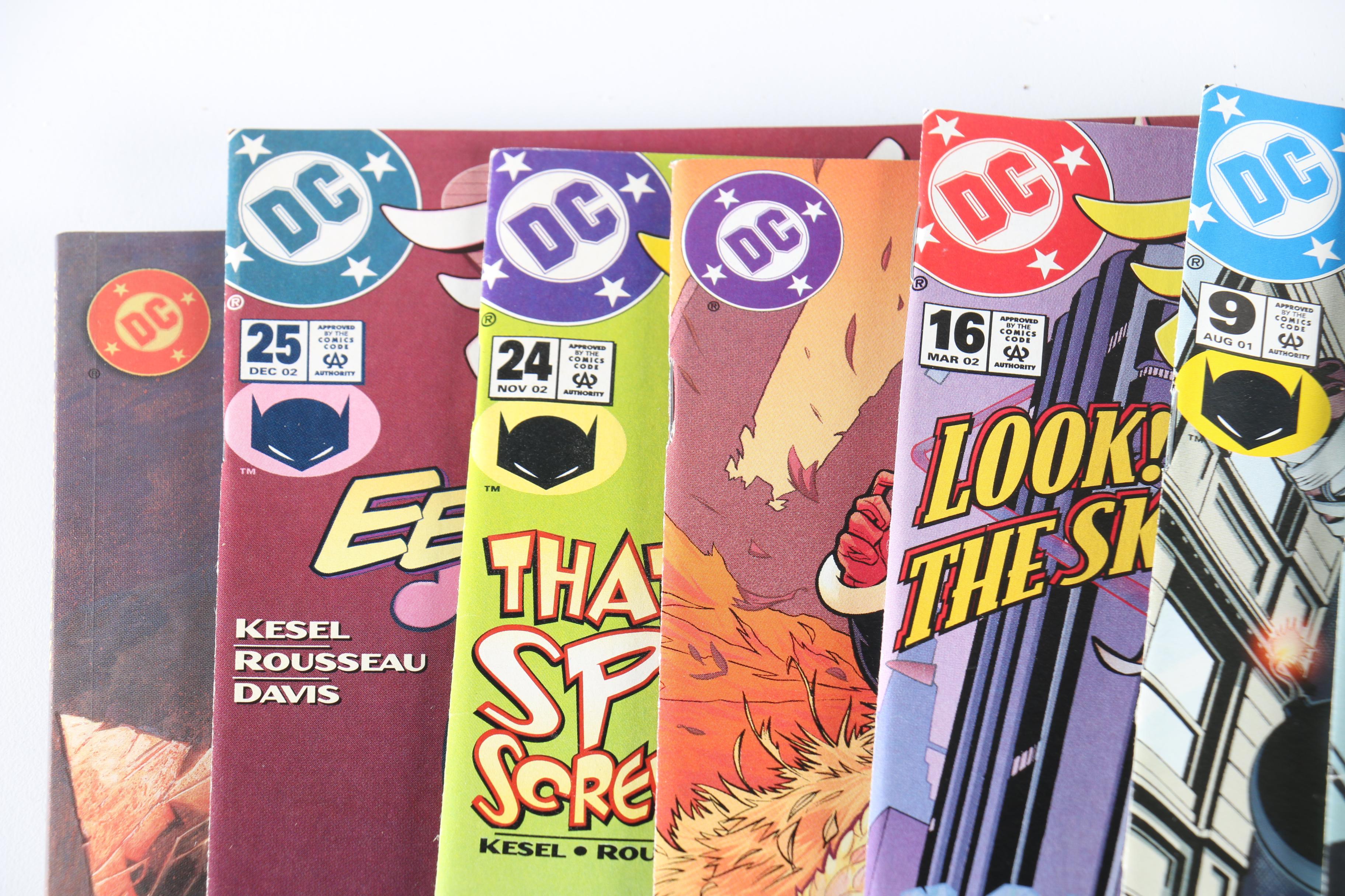 Modern Age "Harley Quinn" and "Gothic Girls" Comics and "Harley and Ivy Love on the Lam" Graphic Novel