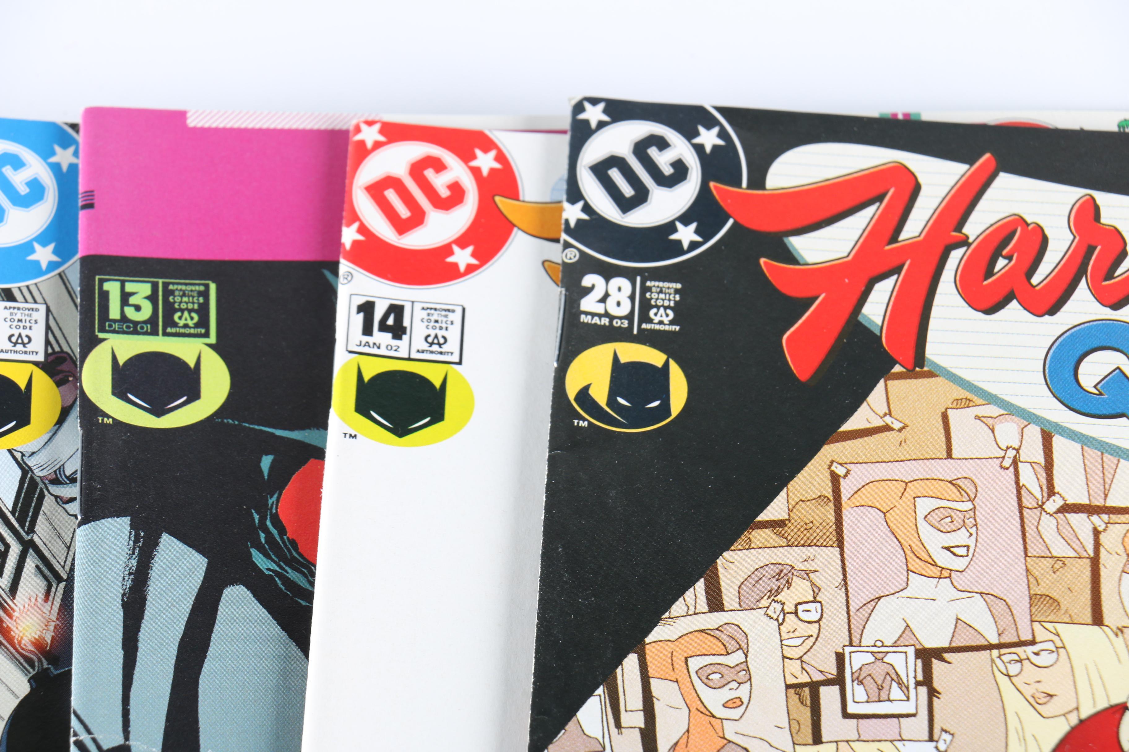 Modern Age "Harley Quinn" and "Gothic Girls" Comics and "Harley and Ivy Love on the Lam" Graphic Novel