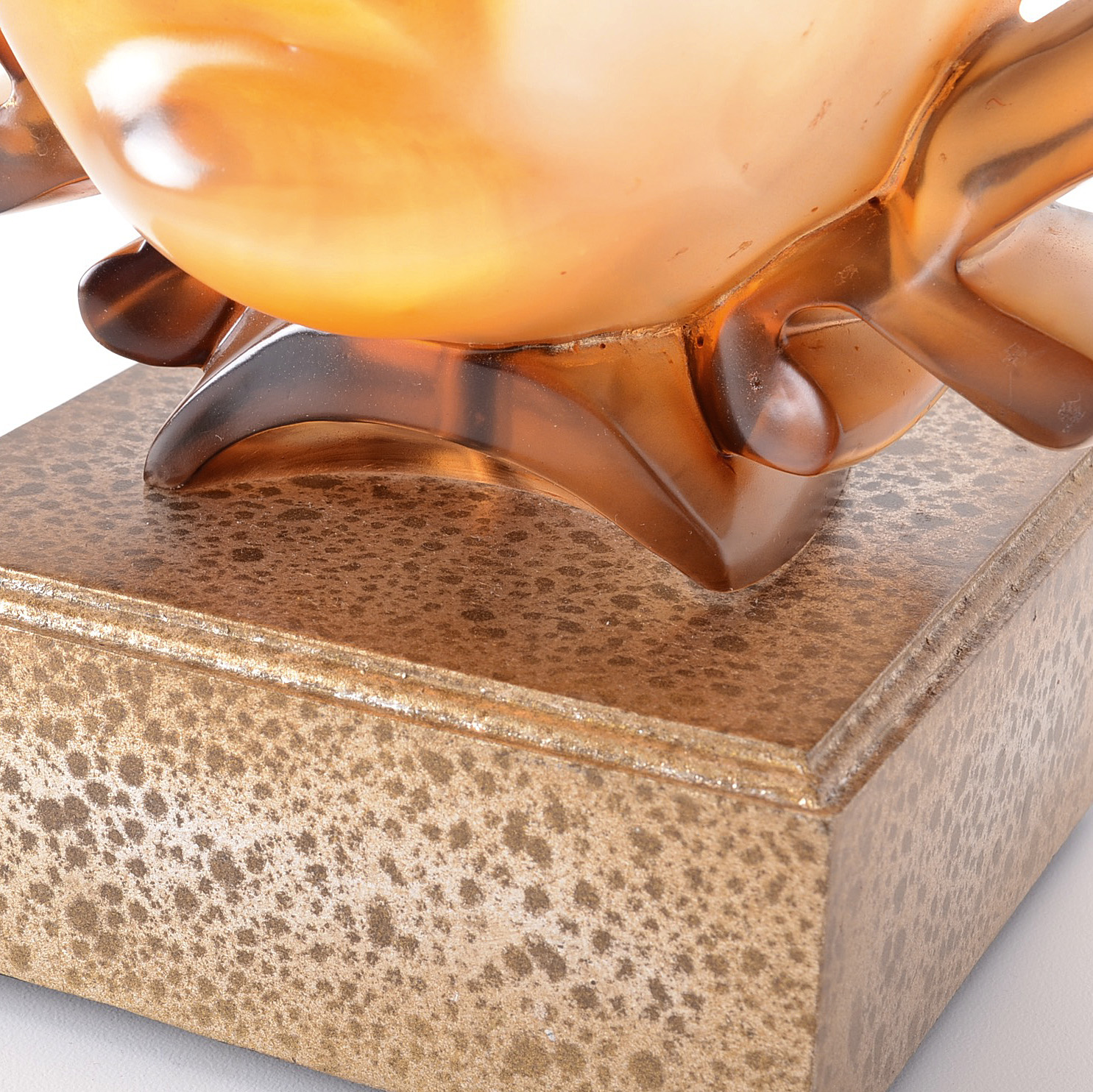 Illuminated Female Face Sculpture