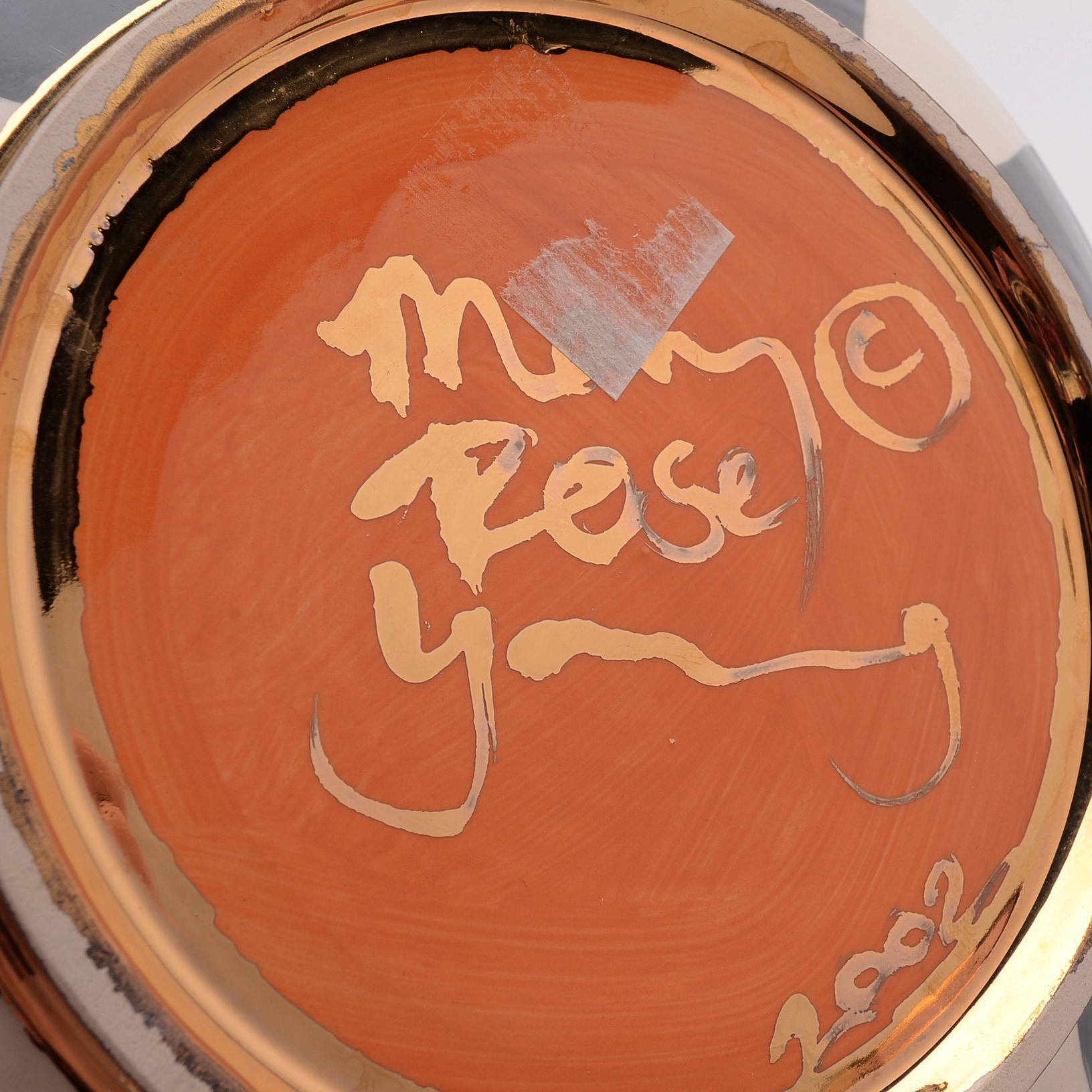 Two Mary Rose Young Signed Pottery Plates