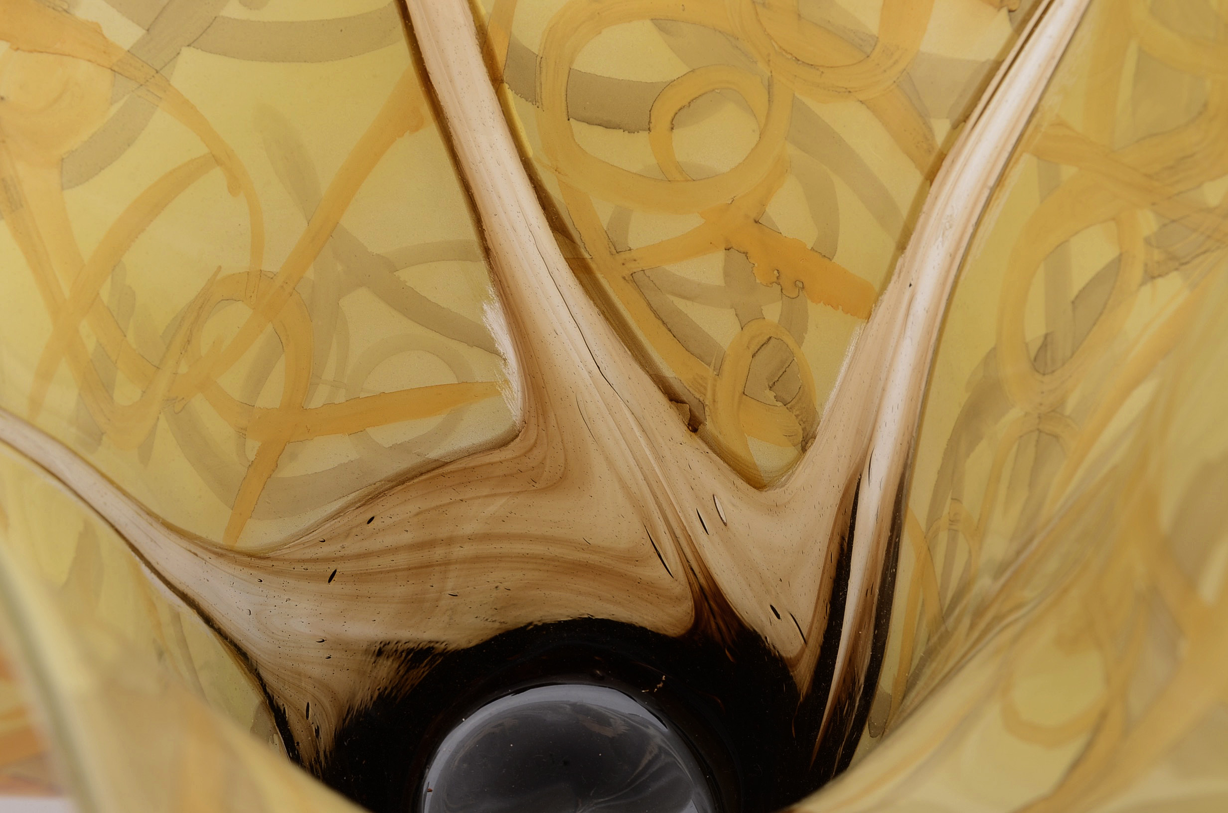 Large Art Glass Vase