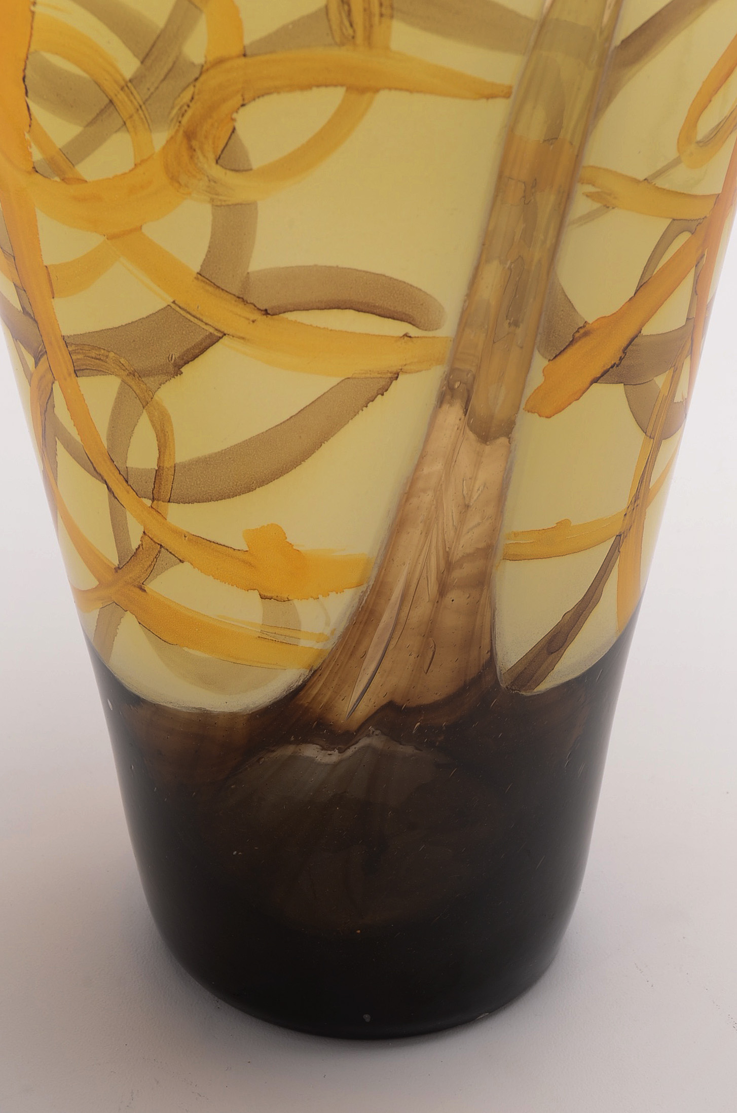 Large Art Glass Vase