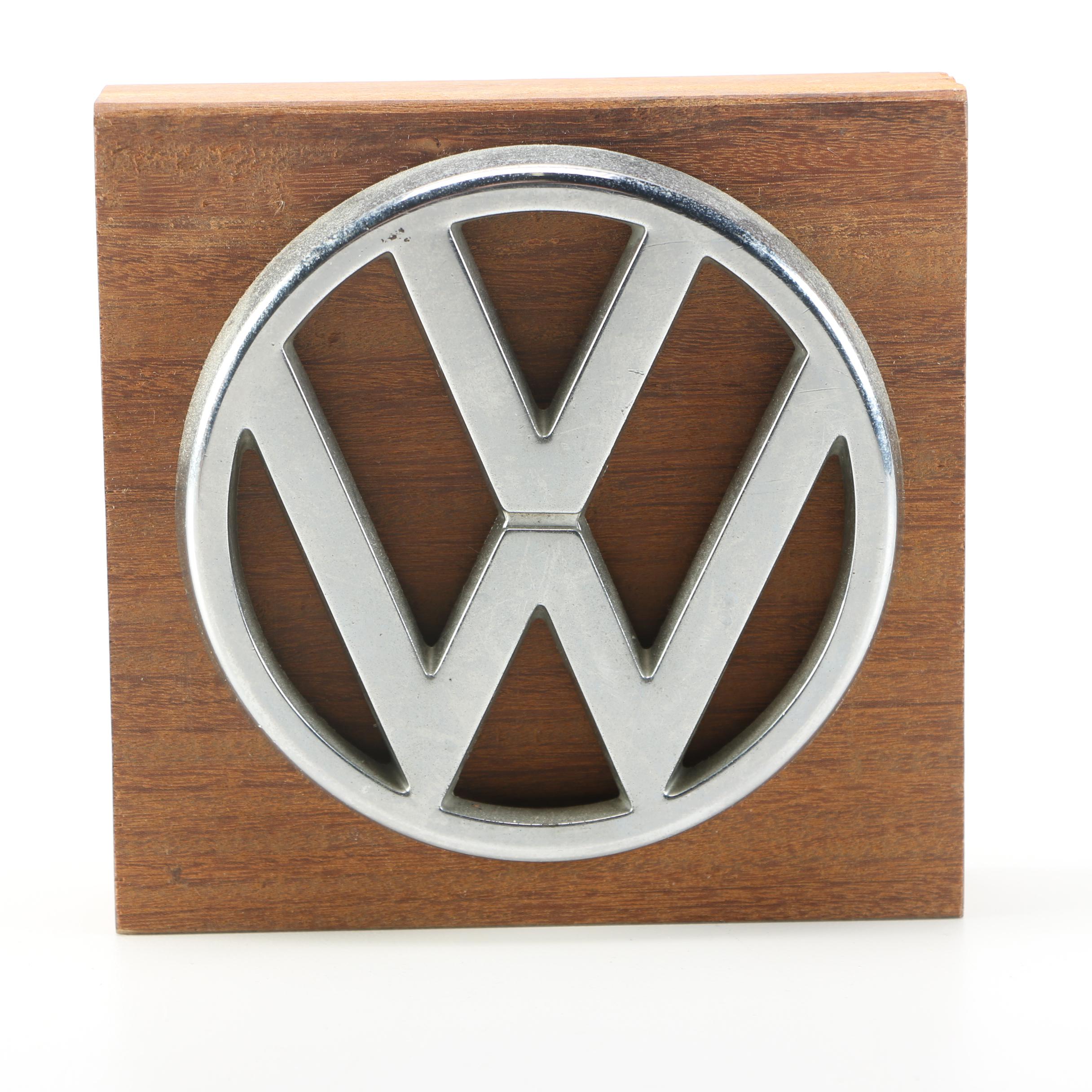Volkswagen Logo Plaques