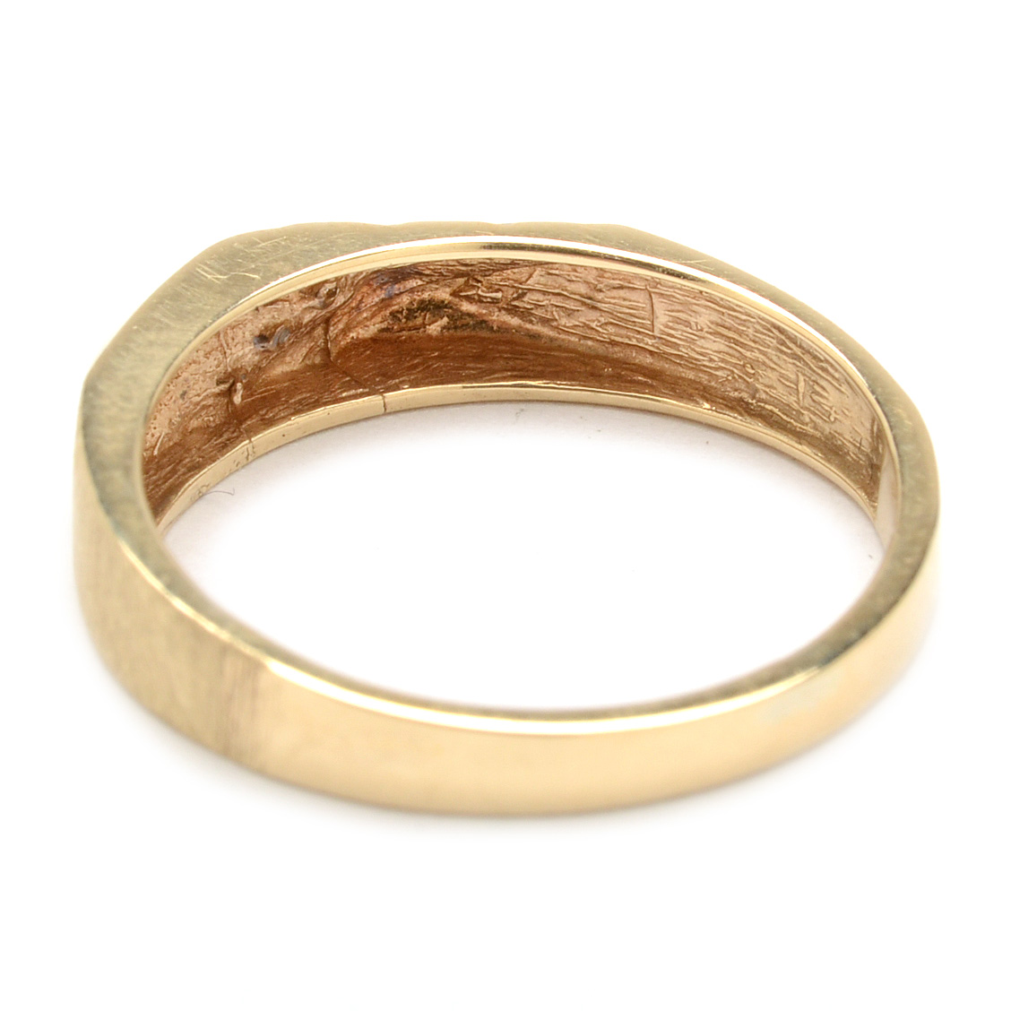 10K Yellow Gold Diamond Wedding Ring Set