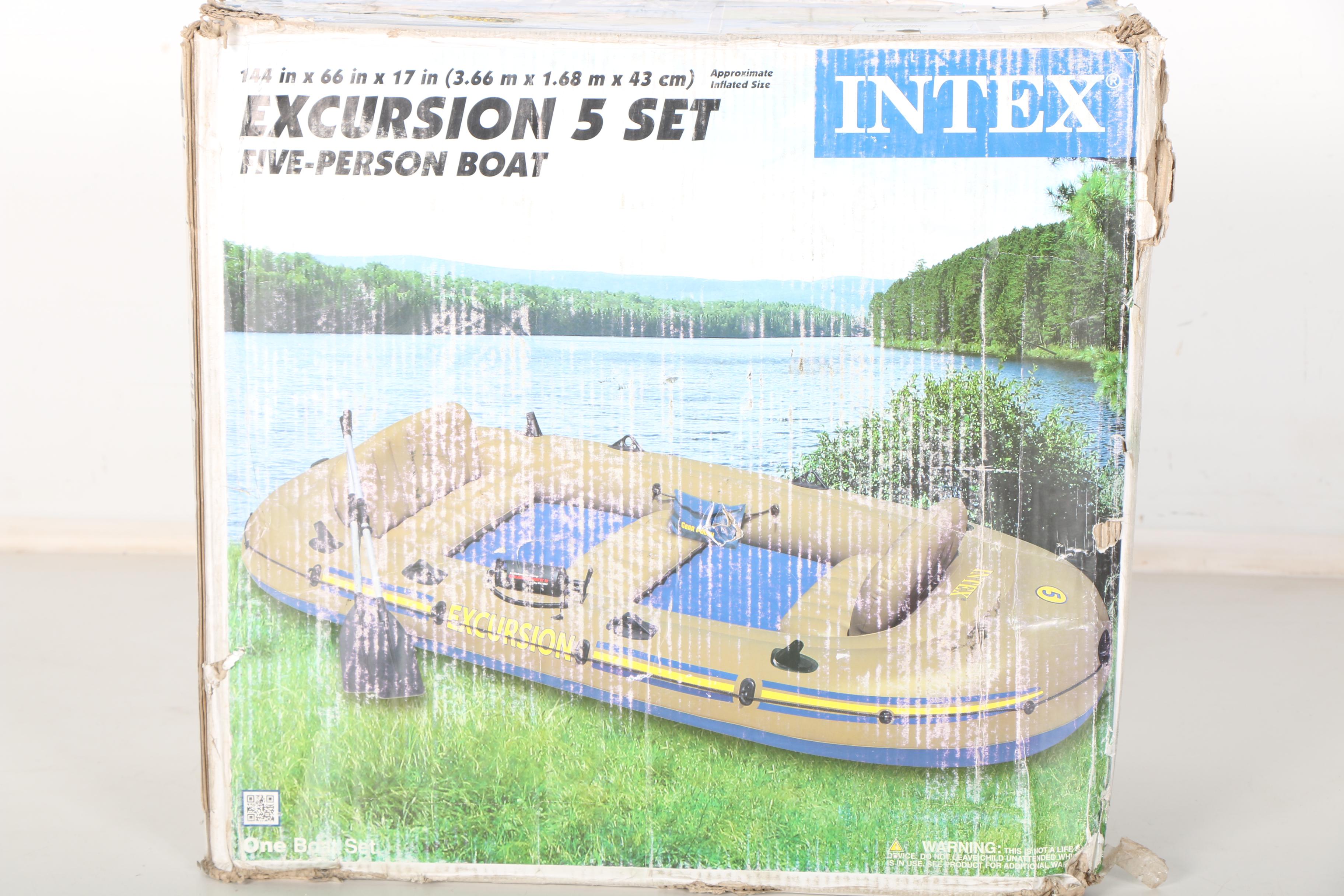 Intex Excursion Five Person Boat