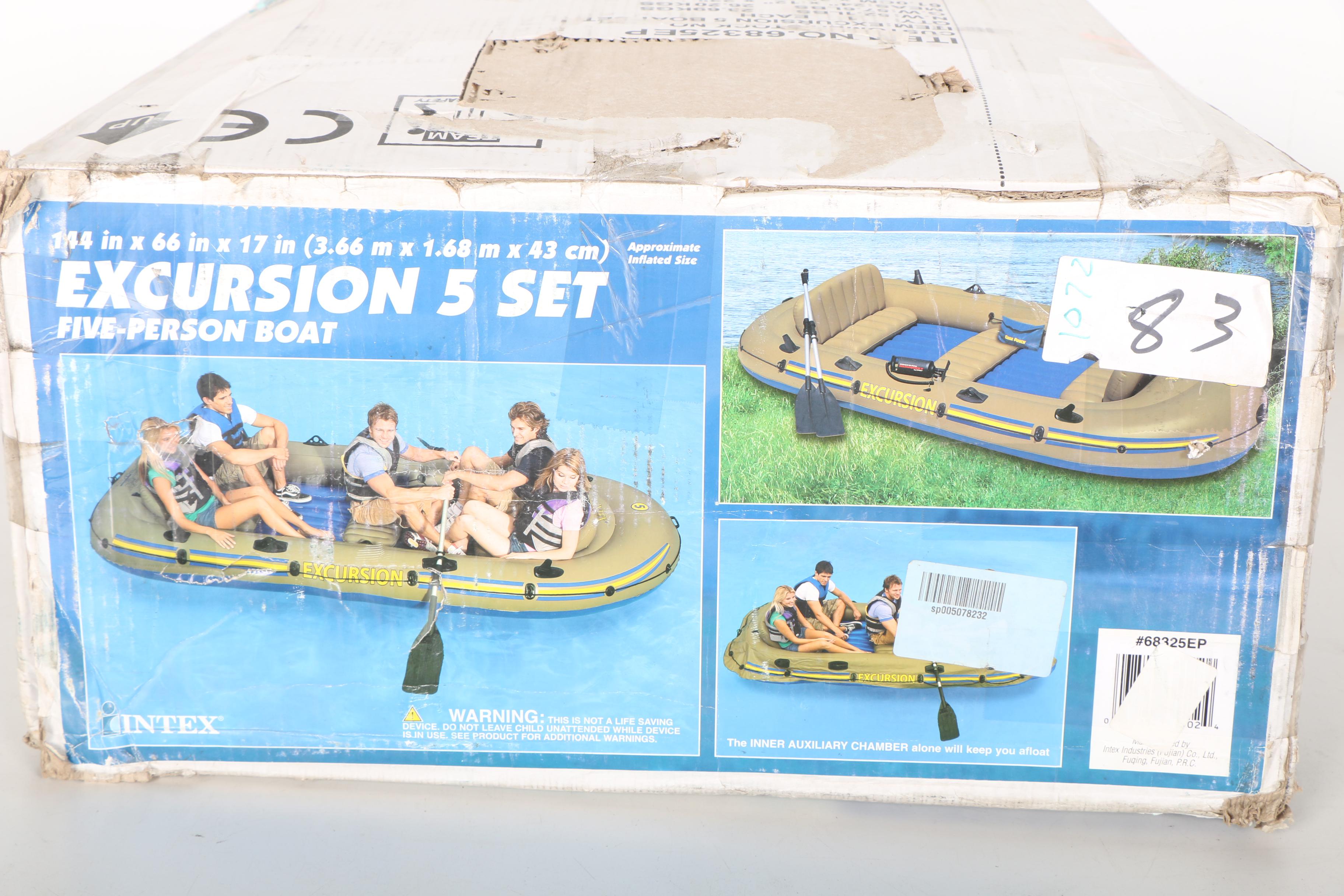 Intex Excursion Five Person Boat