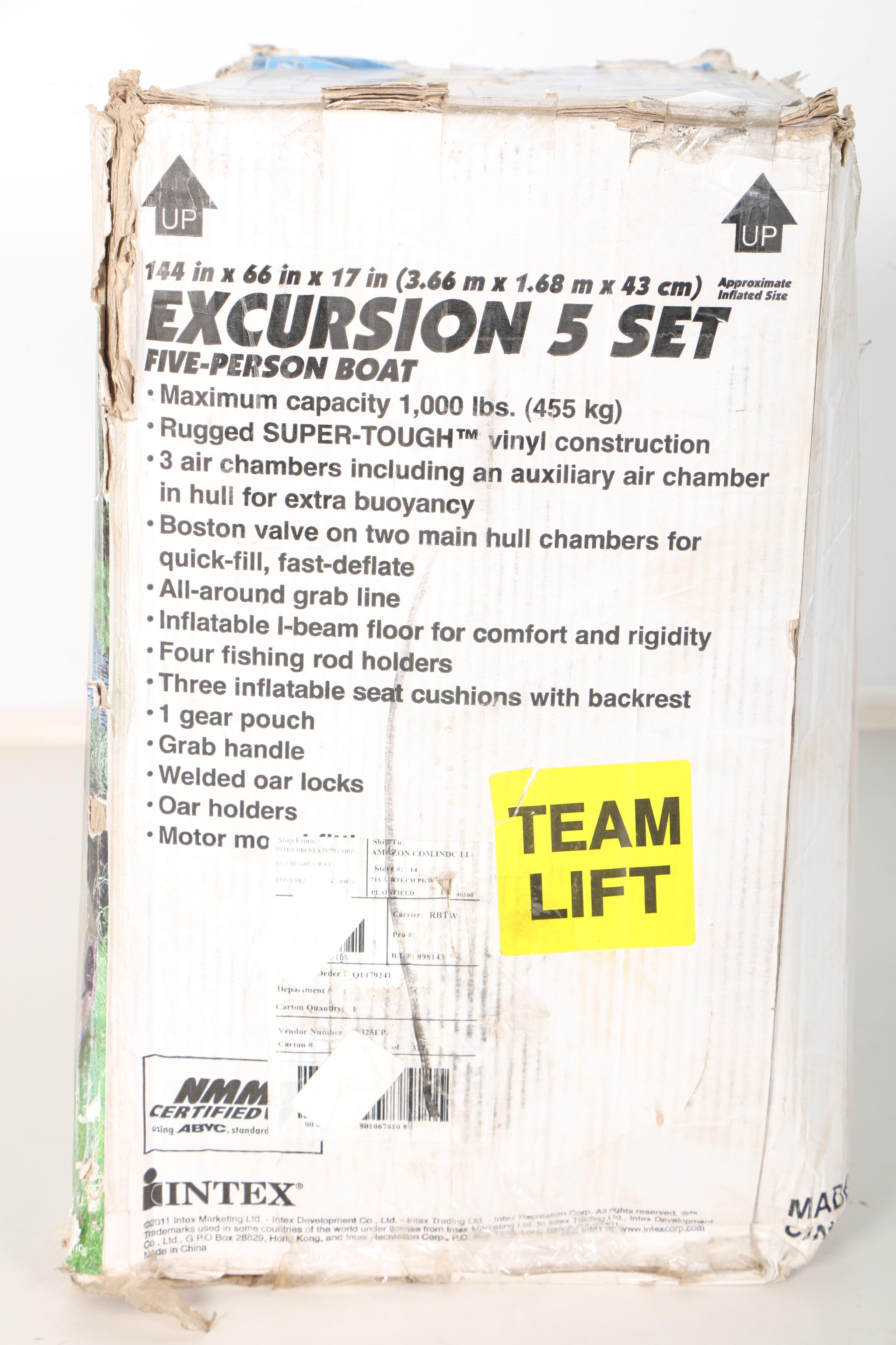 Intex Excursion Five Person Boat