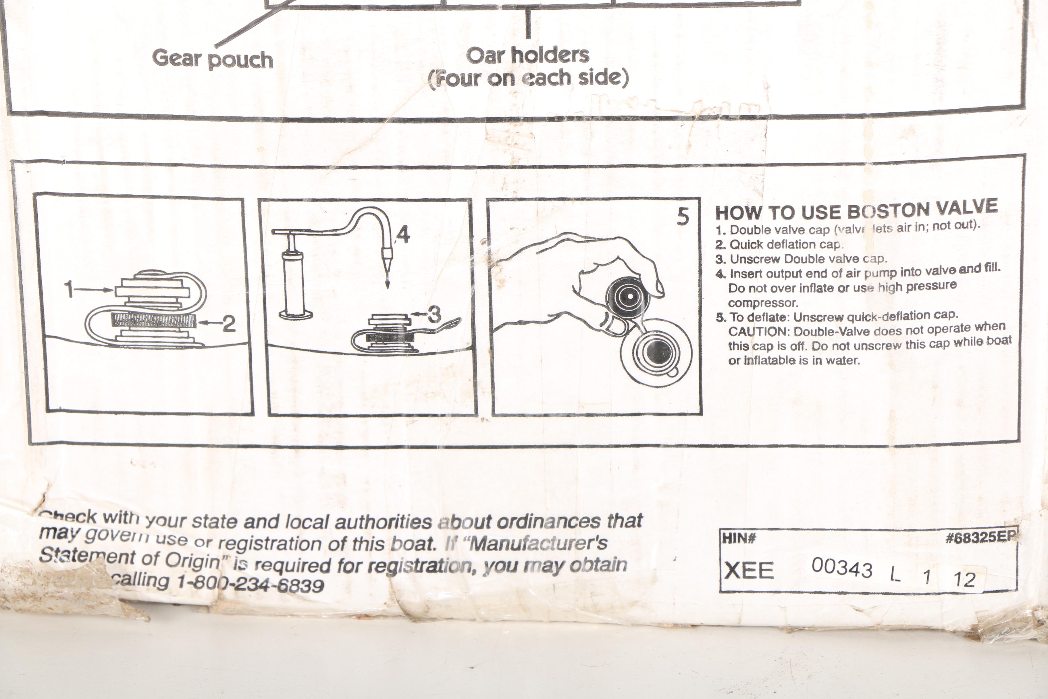 Intex Excursion Five Person Boat