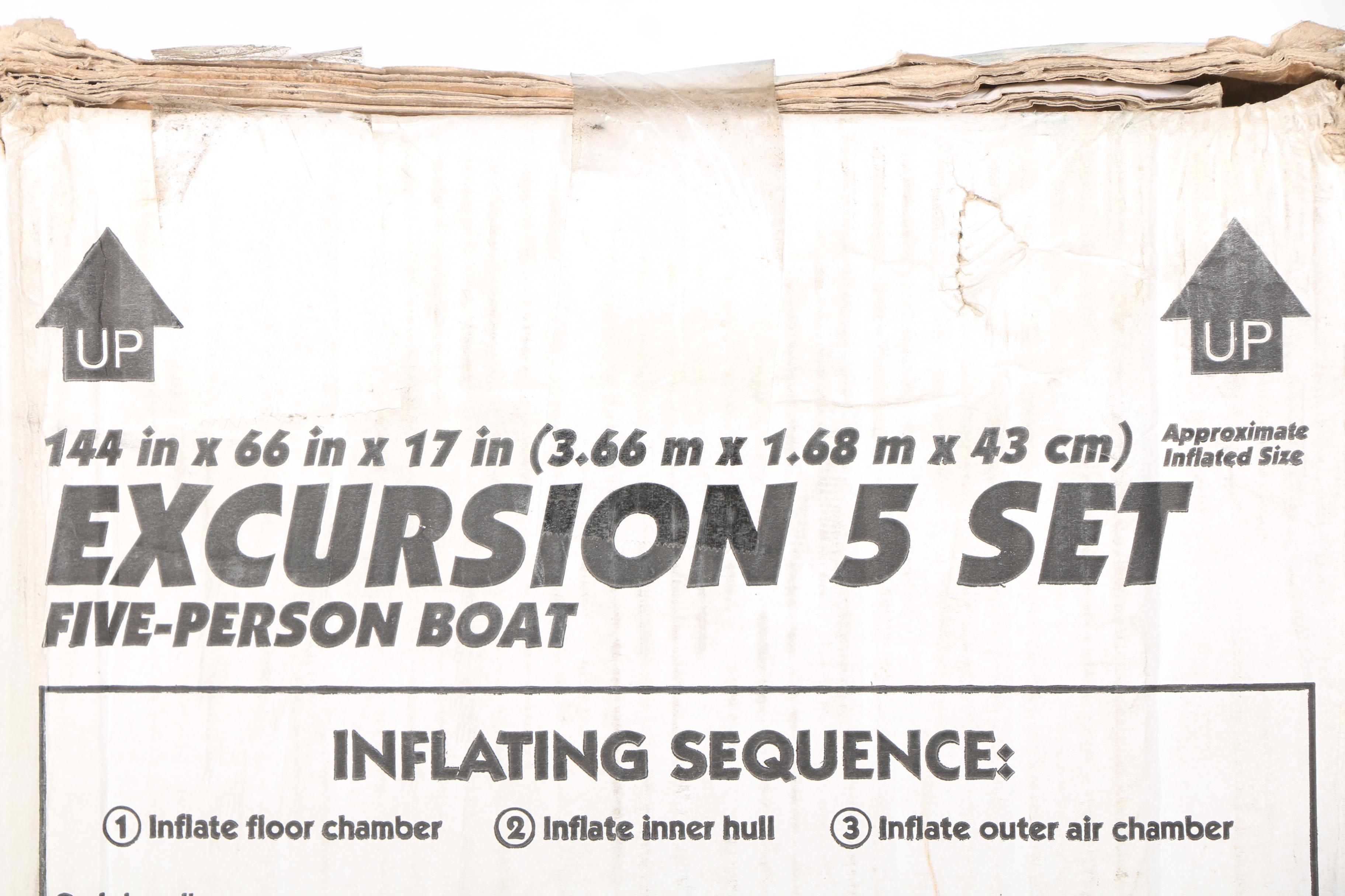 Intex Excursion Five Person Boat