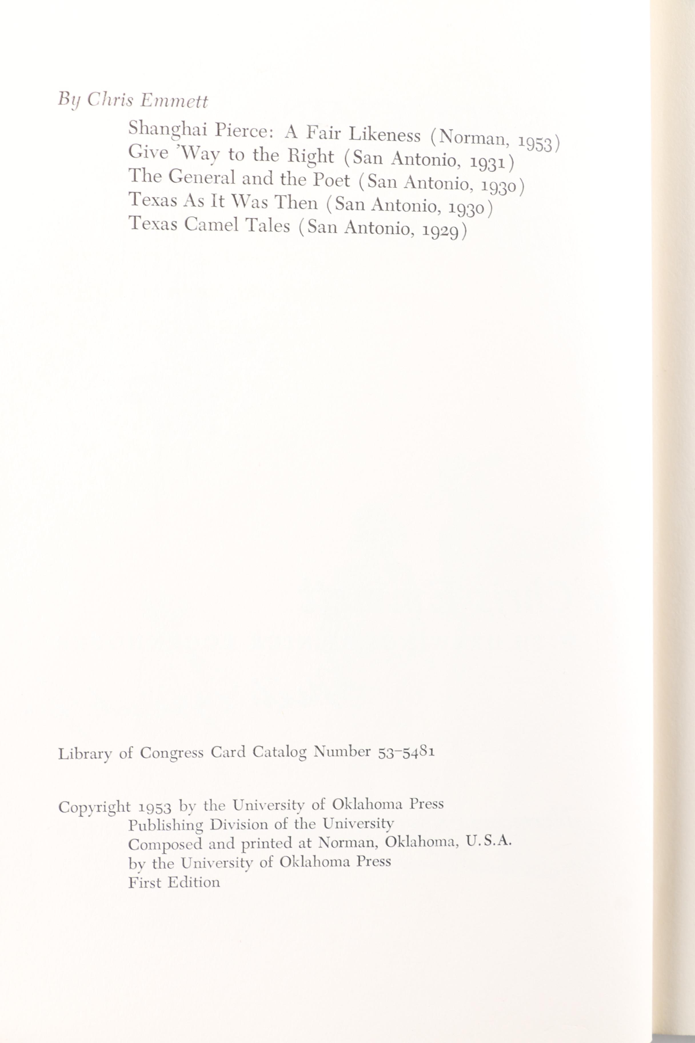 Vintage Western Americana Literature