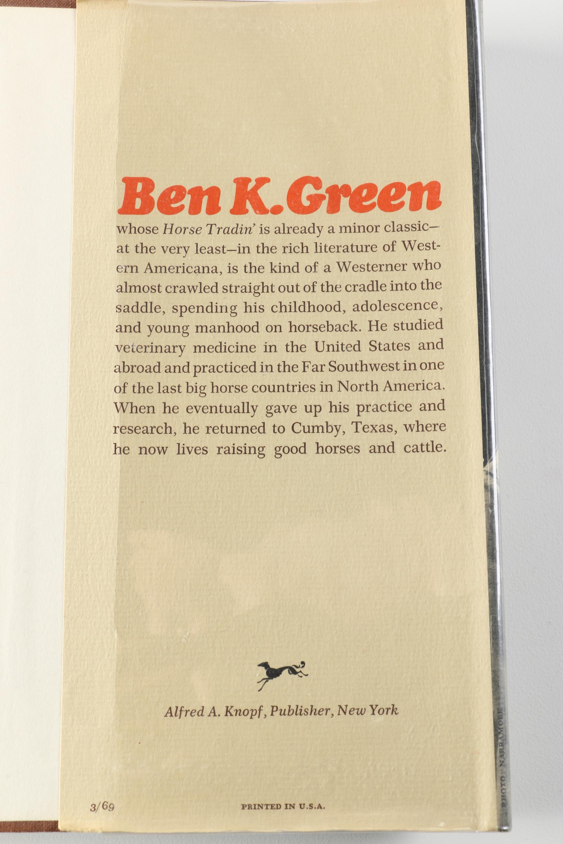 Vintage Western Americana Literature