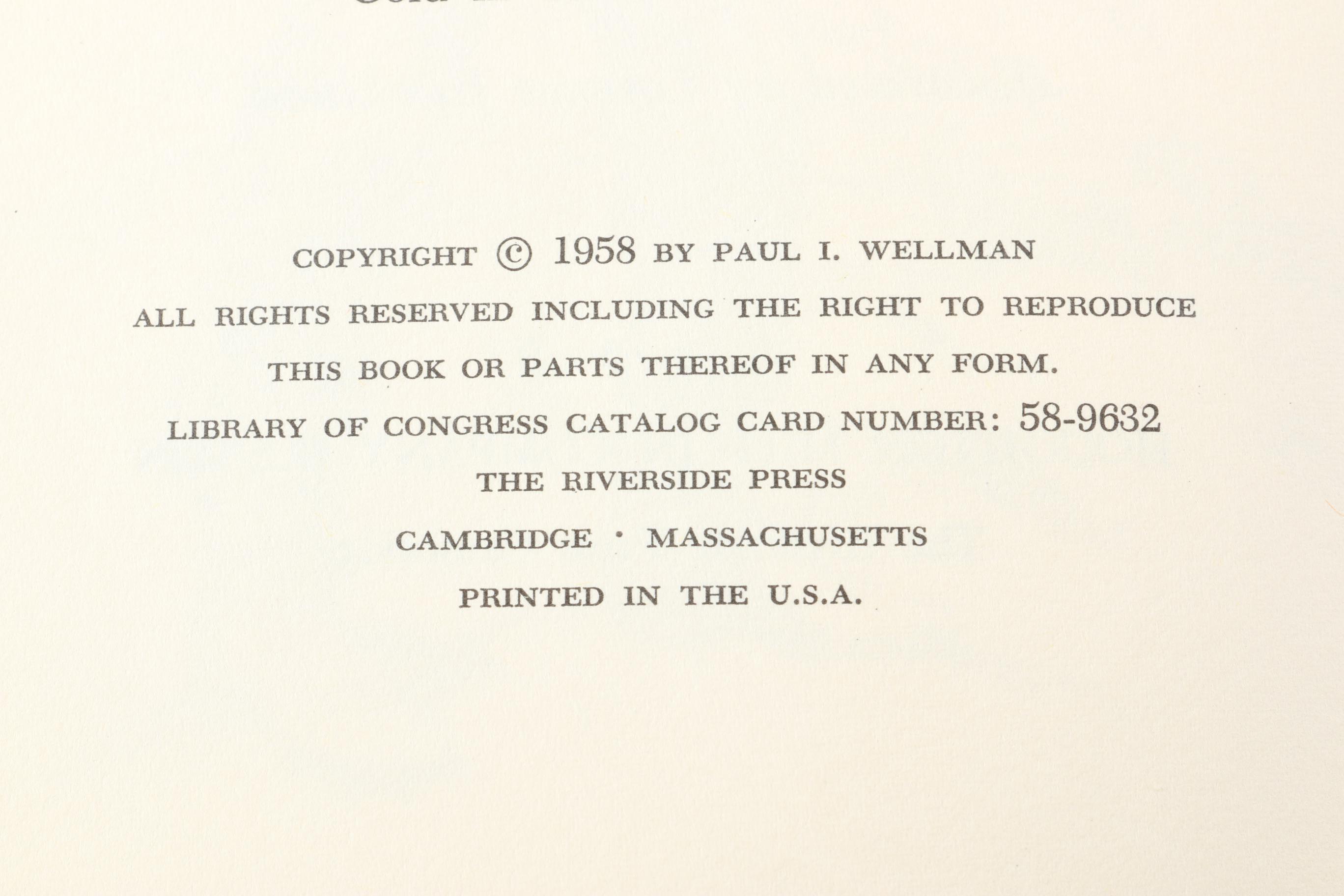 Vintage Western Americana Literature