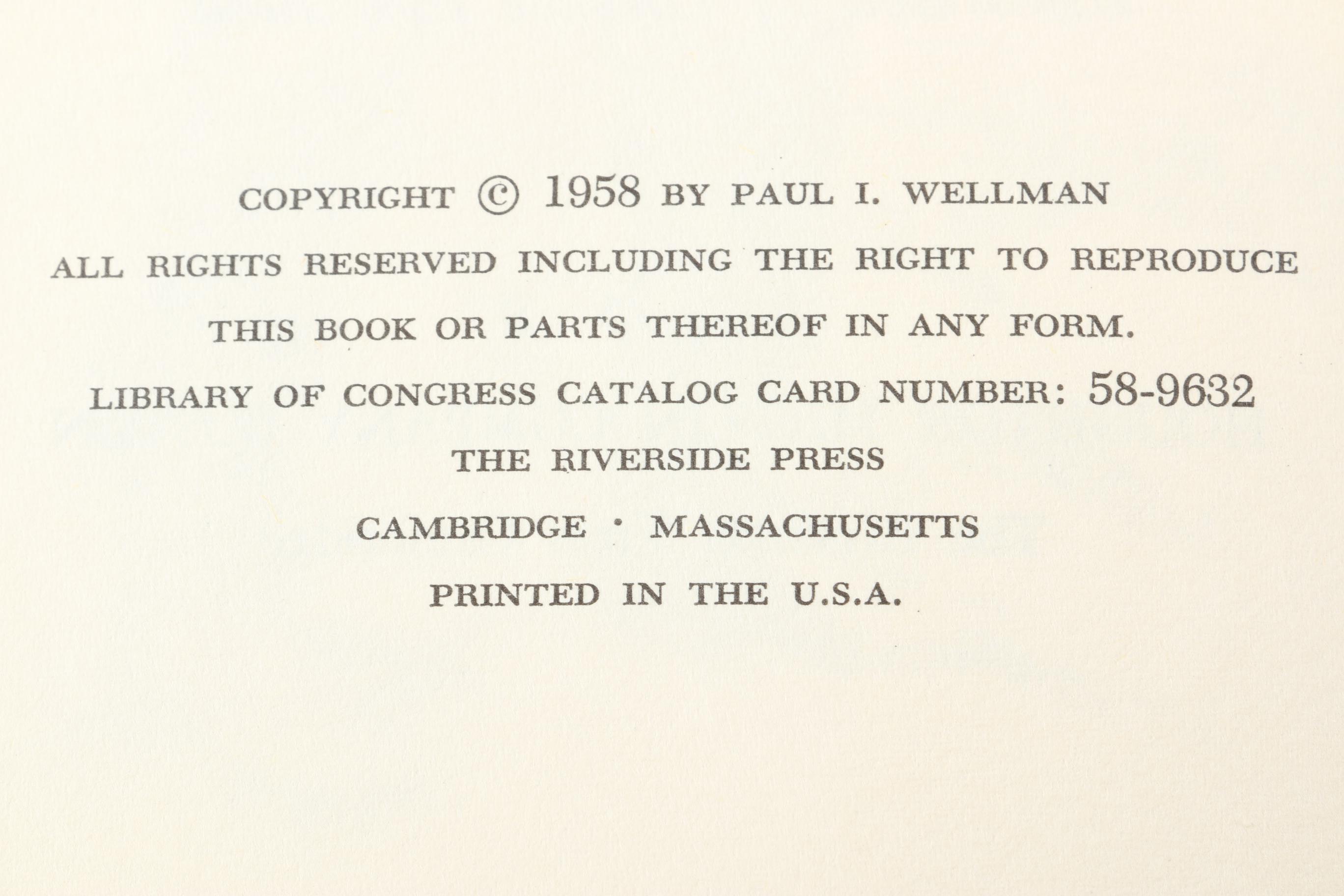 Vintage Western Americana Literature