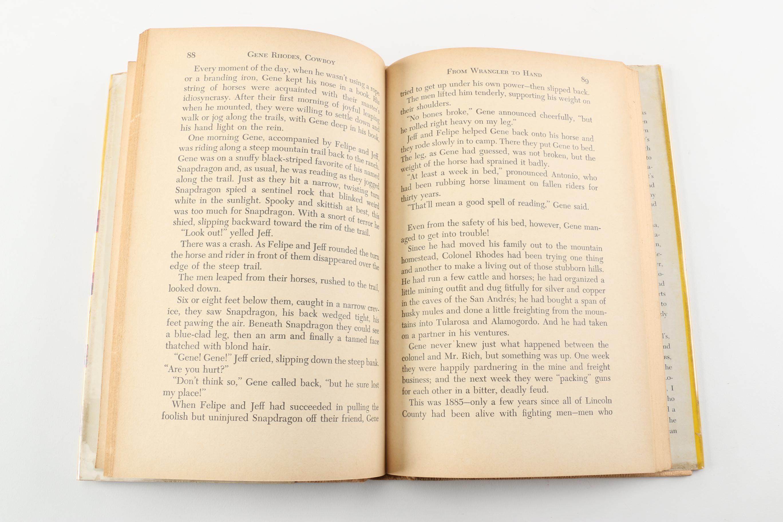 Vintage Western Americana Literature