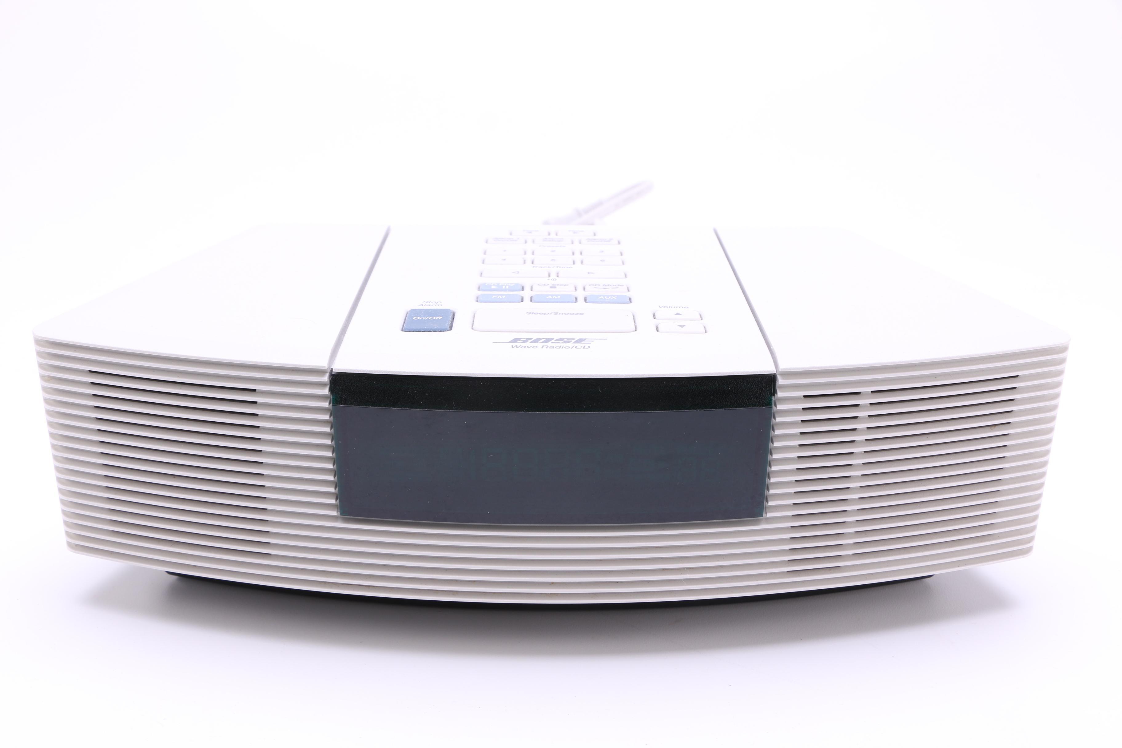 Classic Bose Wave CD Player and Radio Alarm Clock