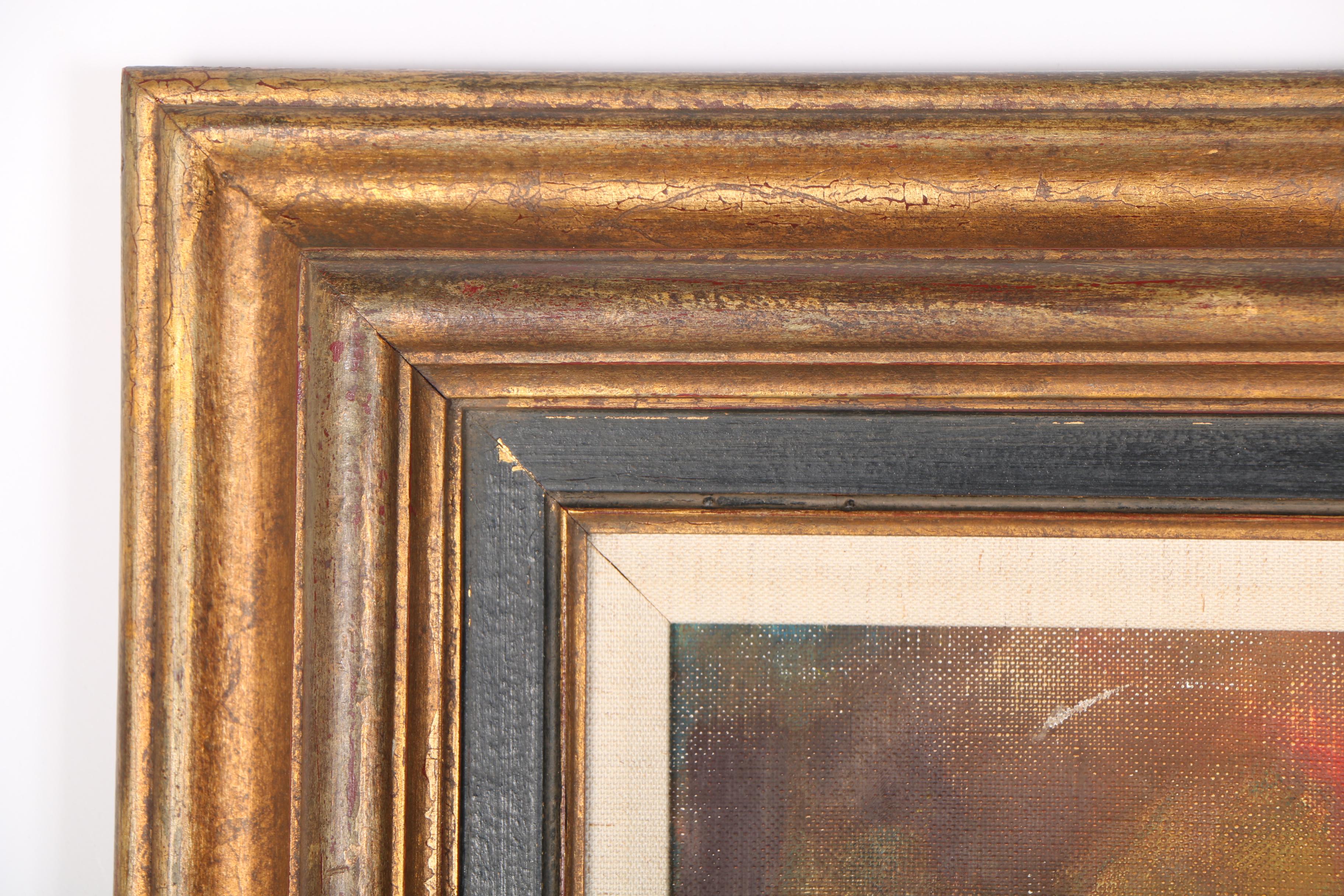 1967 Robert Aillaud Ayo Oil on Canvas