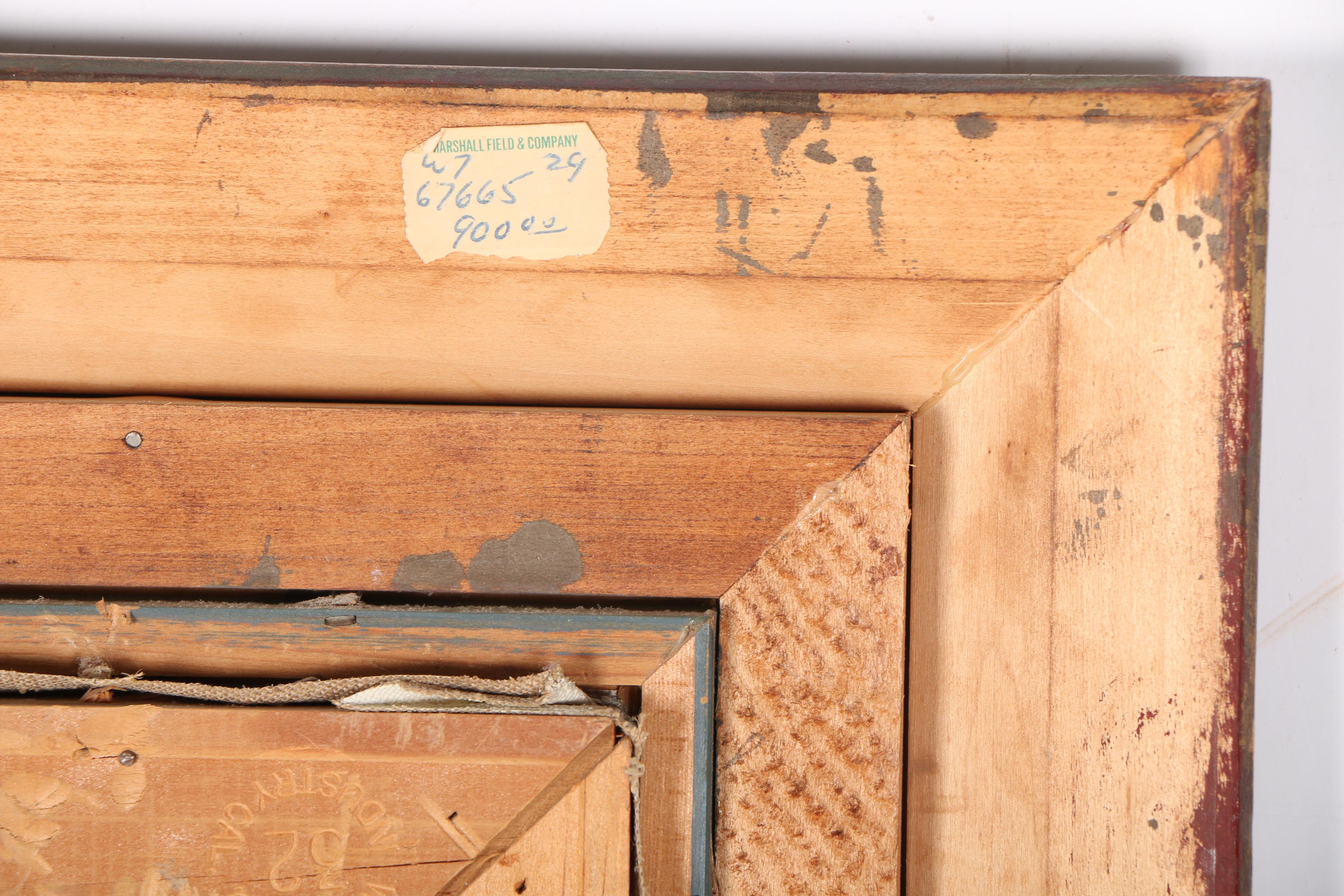 1967 Robert Aillaud Ayo Oil on Canvas