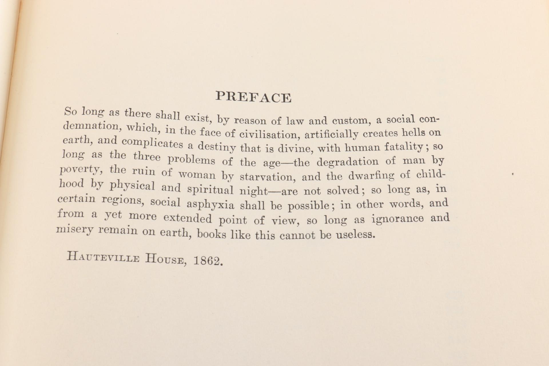 Circa 1920 Edition of "Les Miserables"