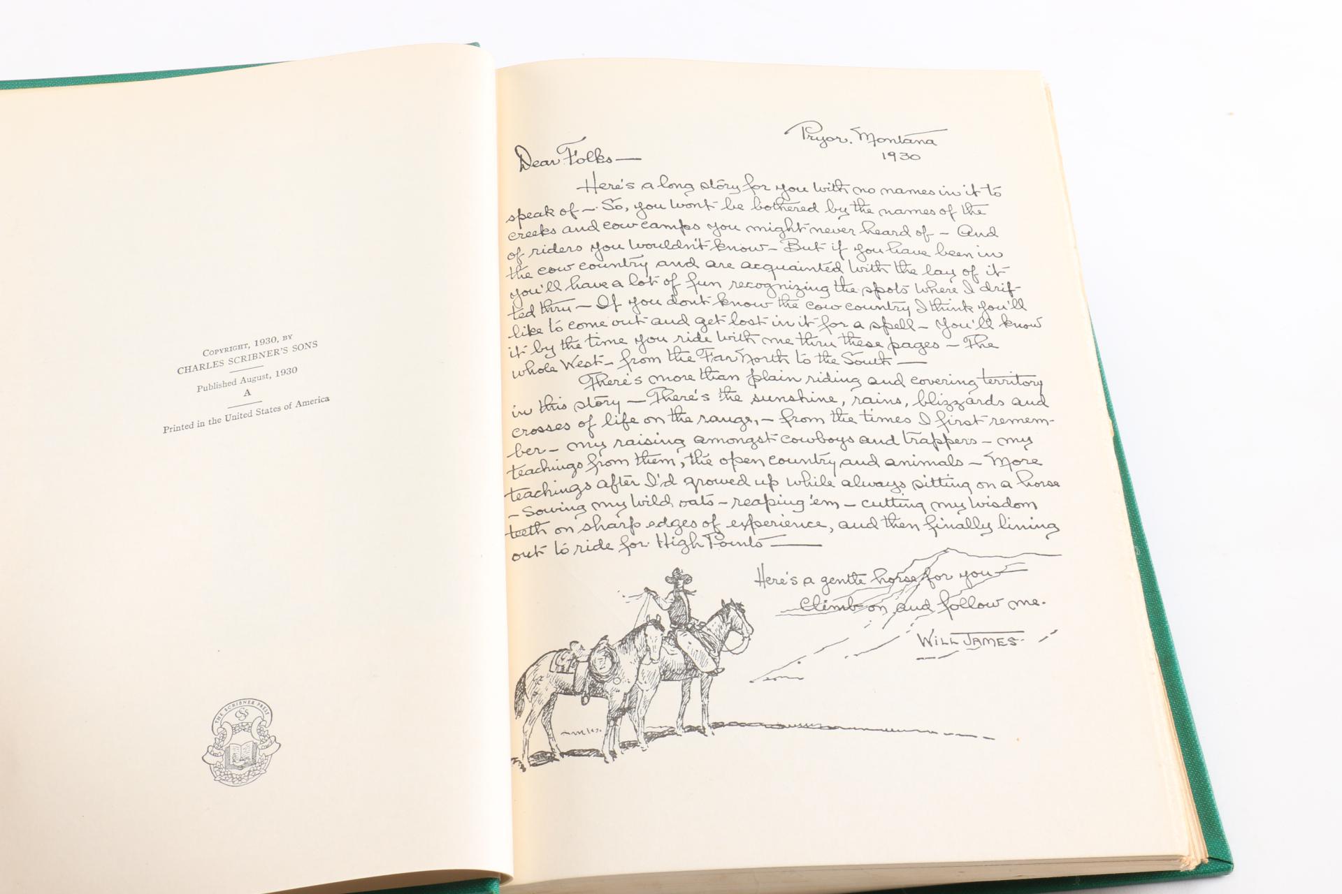 1930s "Lone Cowboy" by Will James