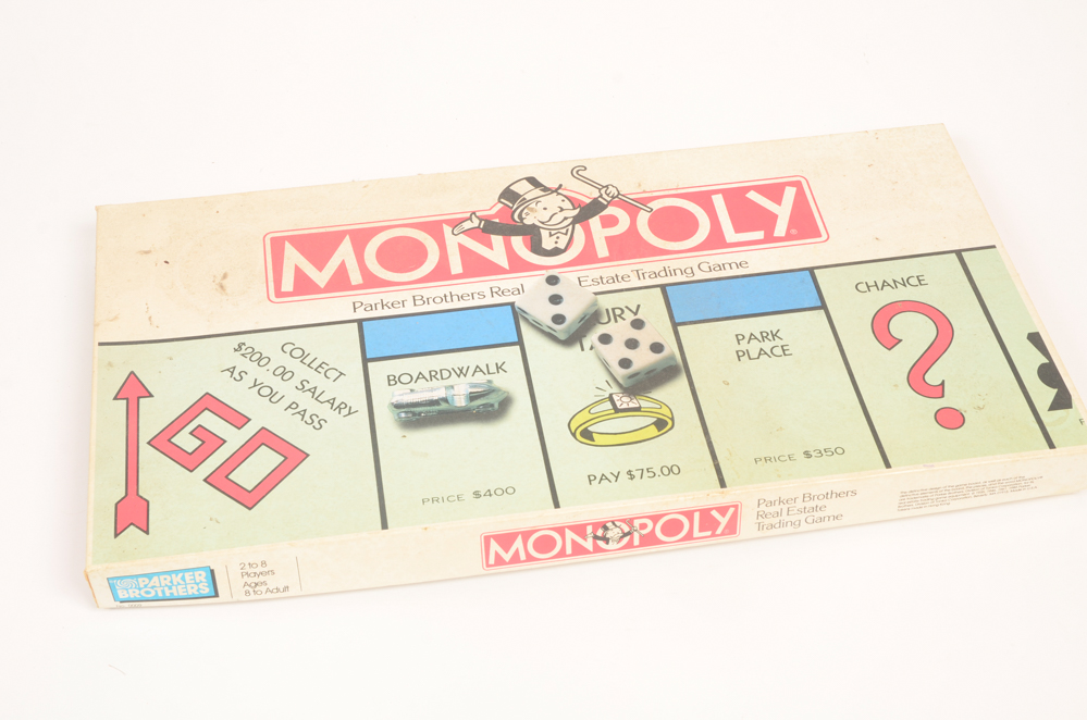 Vintage "Monopoly" Board Game