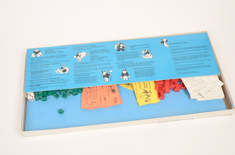 Vintage "Monopoly" Board Game