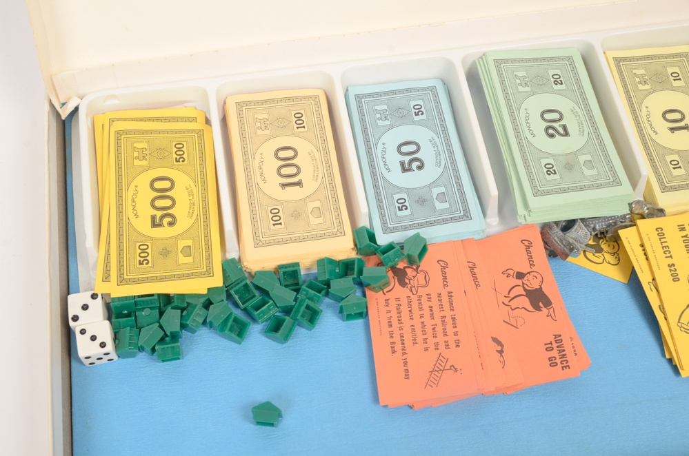 Vintage "Monopoly" Board Game