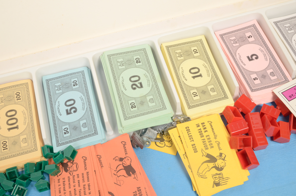 Vintage "Monopoly" Board Game