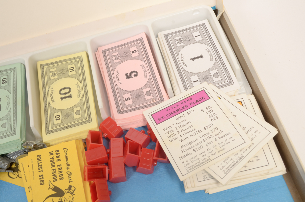 Vintage "Monopoly" Board Game