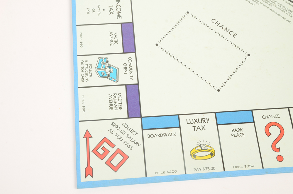 Vintage "Monopoly" Board Game