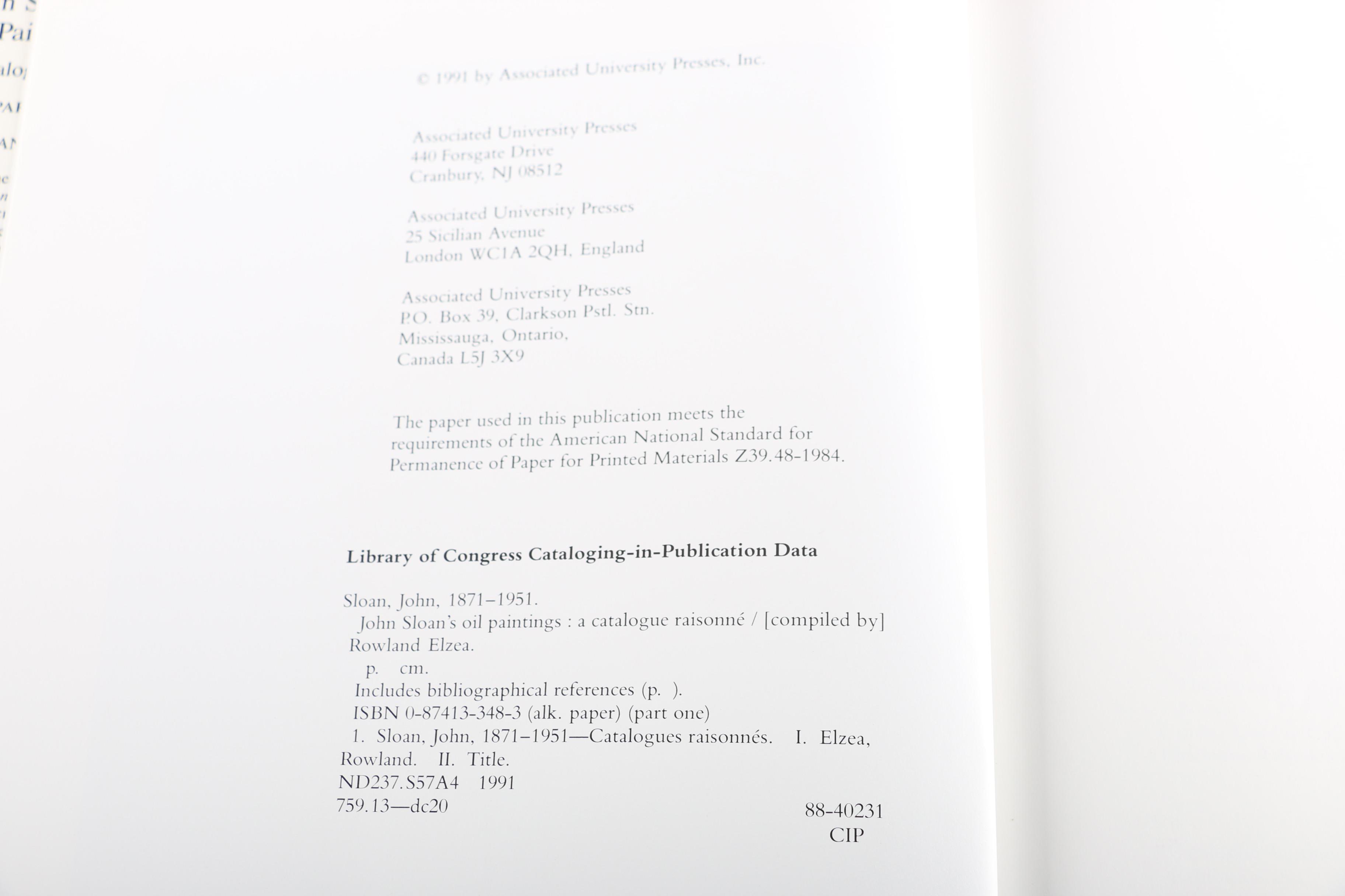 Eight Books on the Ashcan School Art Movement