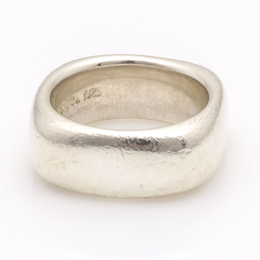 Tiffany & Co. Sterling Silver Square Ring