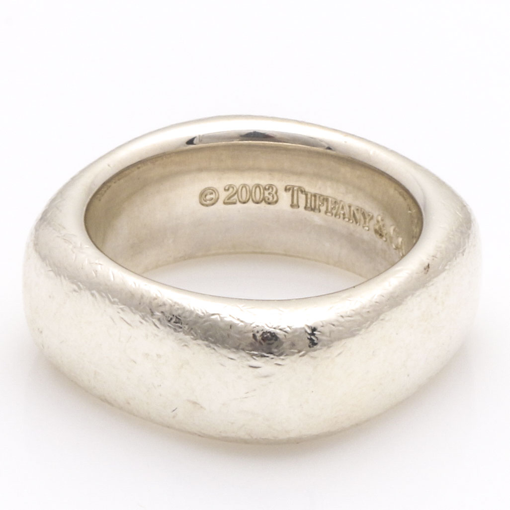 Tiffany & Co. Sterling Silver Square Ring