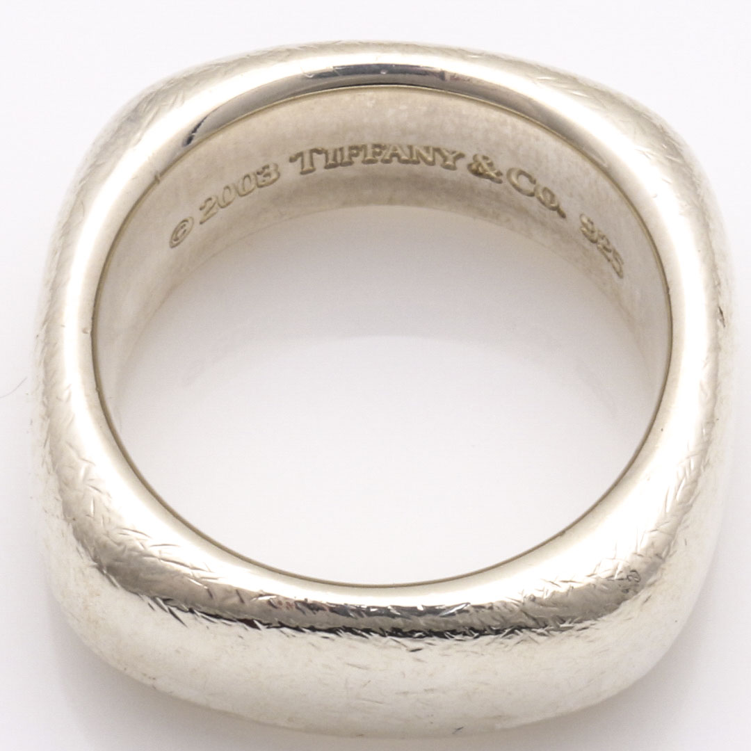 Tiffany & Co. Sterling Silver Square Ring