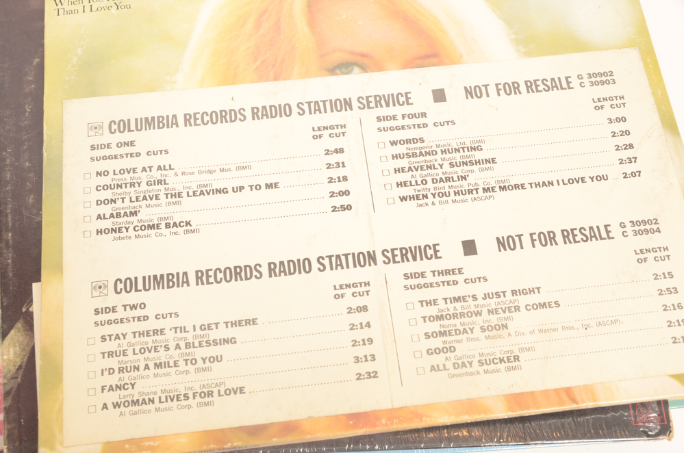 Kate Bush, Laurie Anderson, Other New Wave/Rock and Country LPs