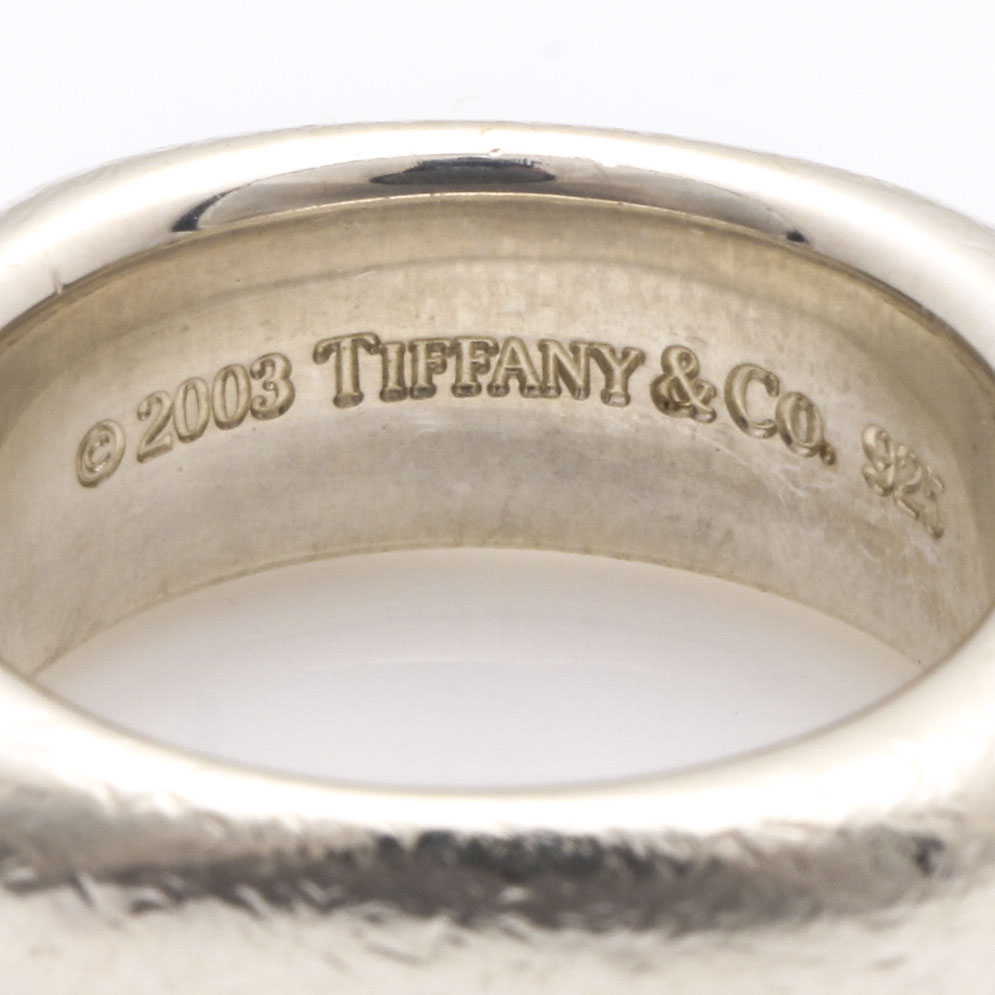 Tiffany & Co. Sterling Silver Square Ring