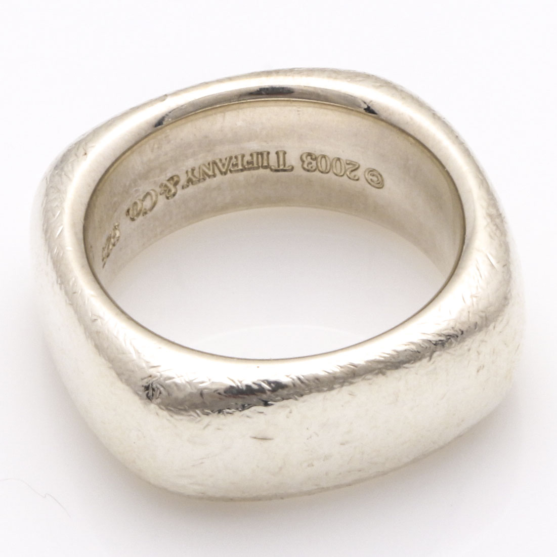 Tiffany & Co. Sterling Silver Square Ring