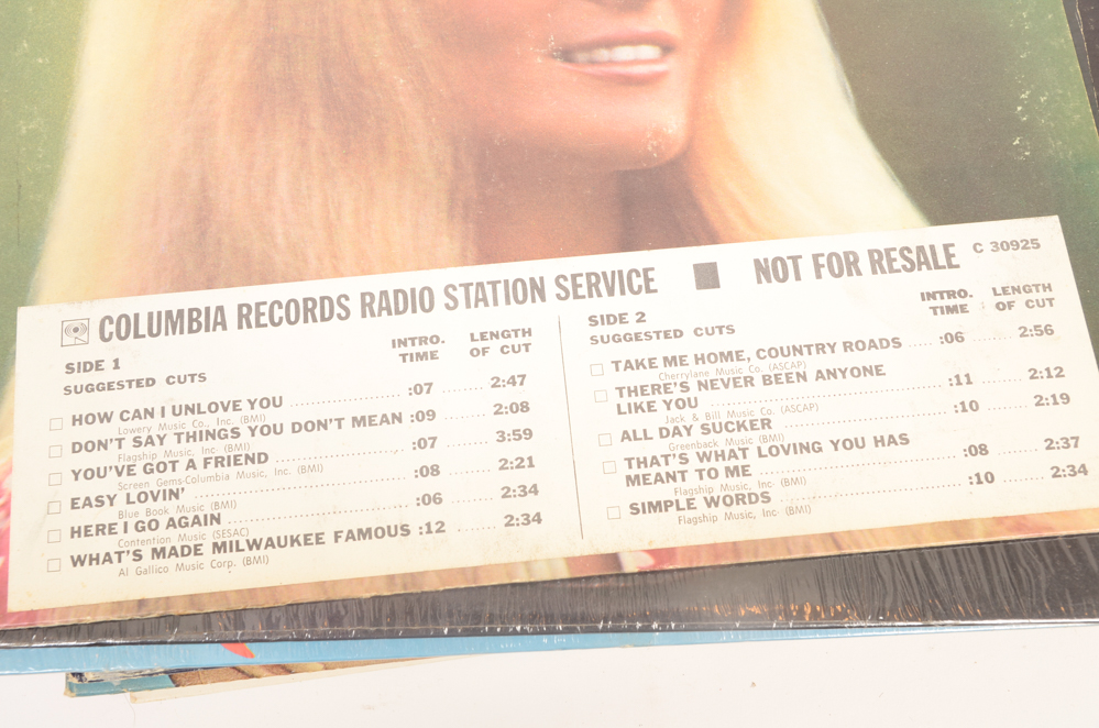 Kate Bush, Laurie Anderson, Other New Wave/Rock and Country LPs