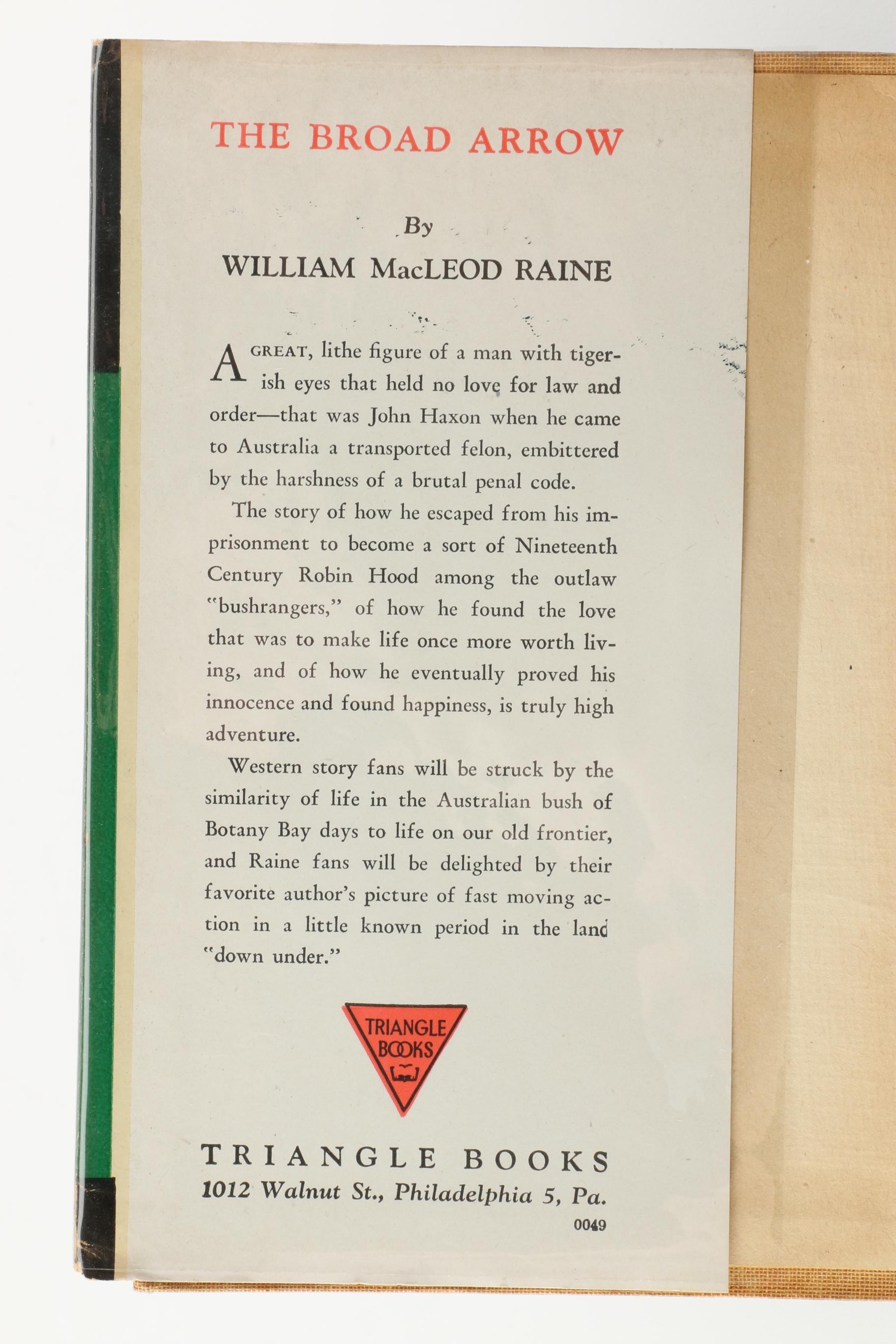 Vintage Western Americana Literature