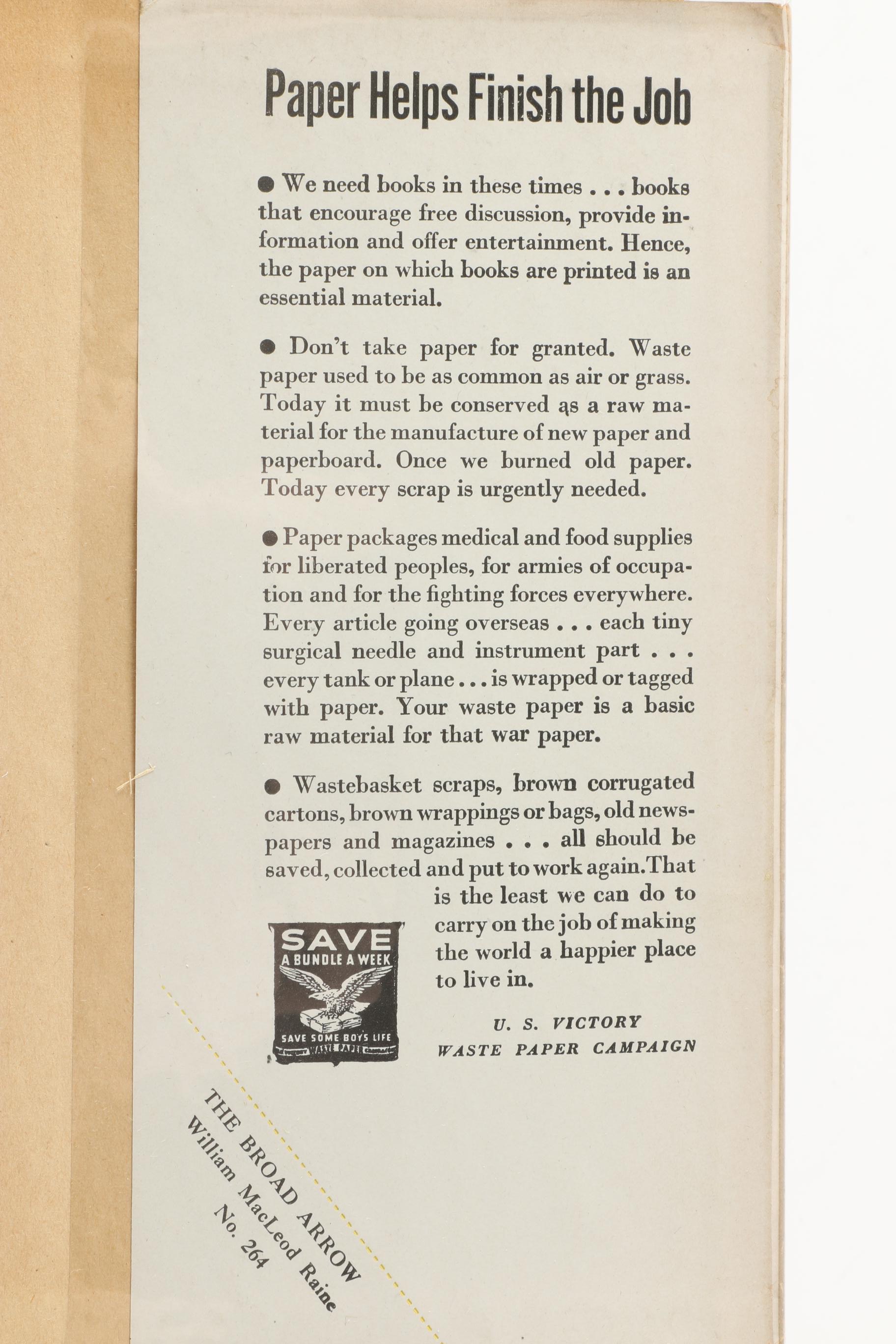 Vintage Western Americana Literature