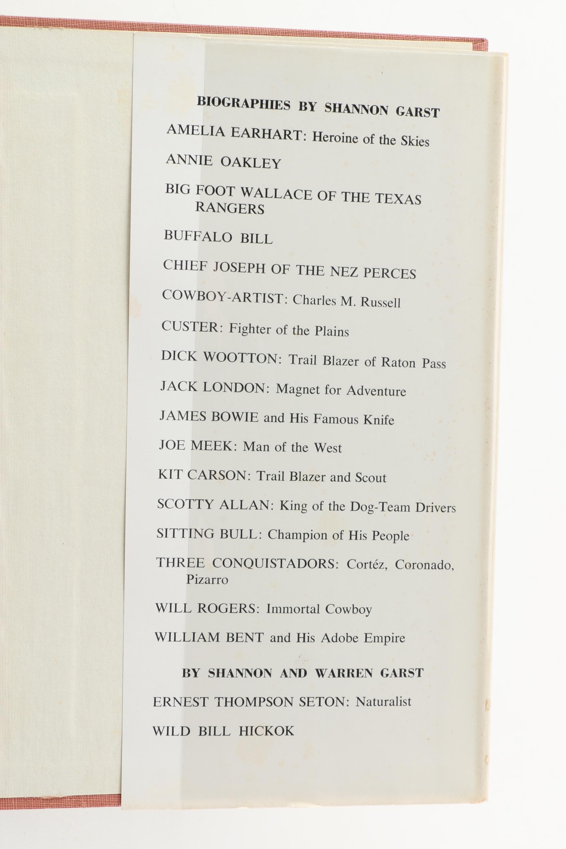 Vintage Western Americana Literature