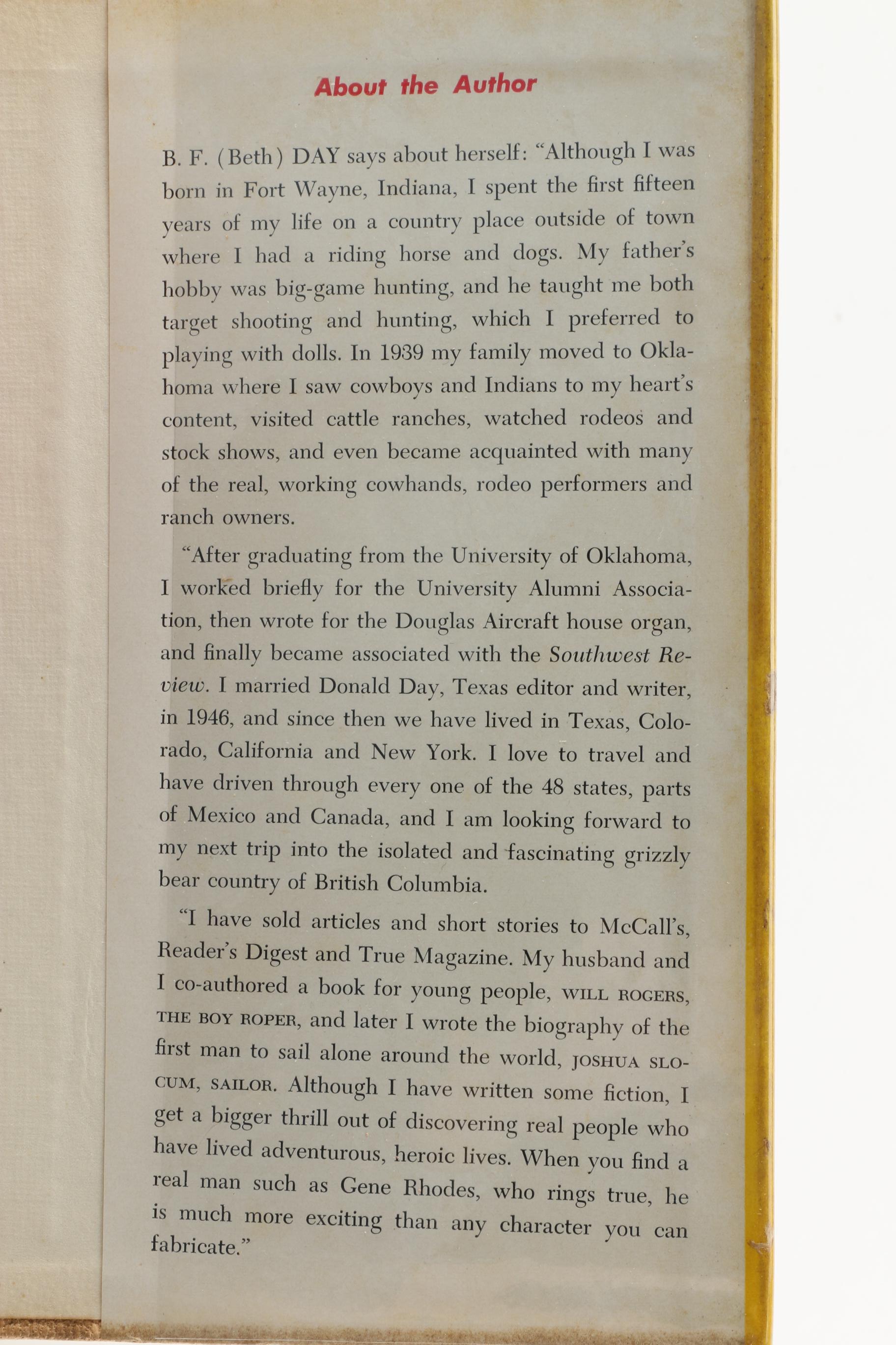 Vintage Western Americana Literature