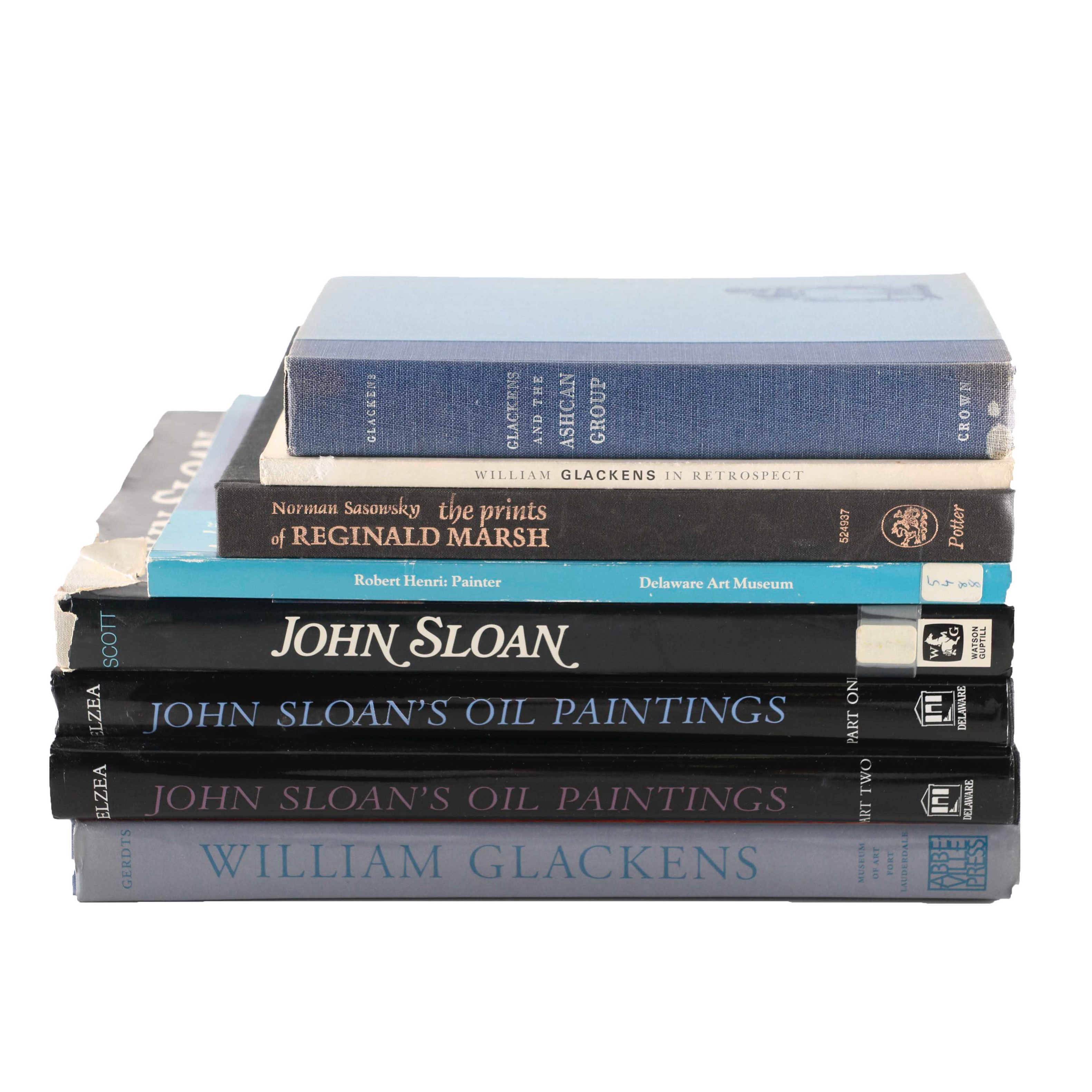 Eight Books on the Ashcan School Art Movement