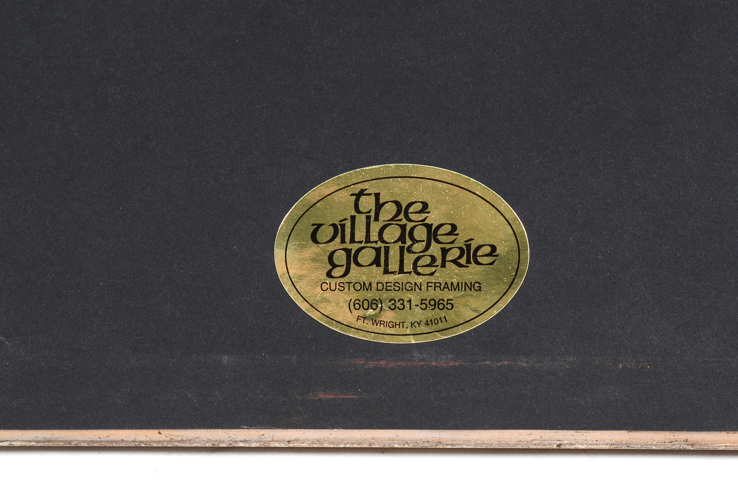 Henry Gilbert Foote Offset Lithograph "Il Ponte Fabricio...Roma"