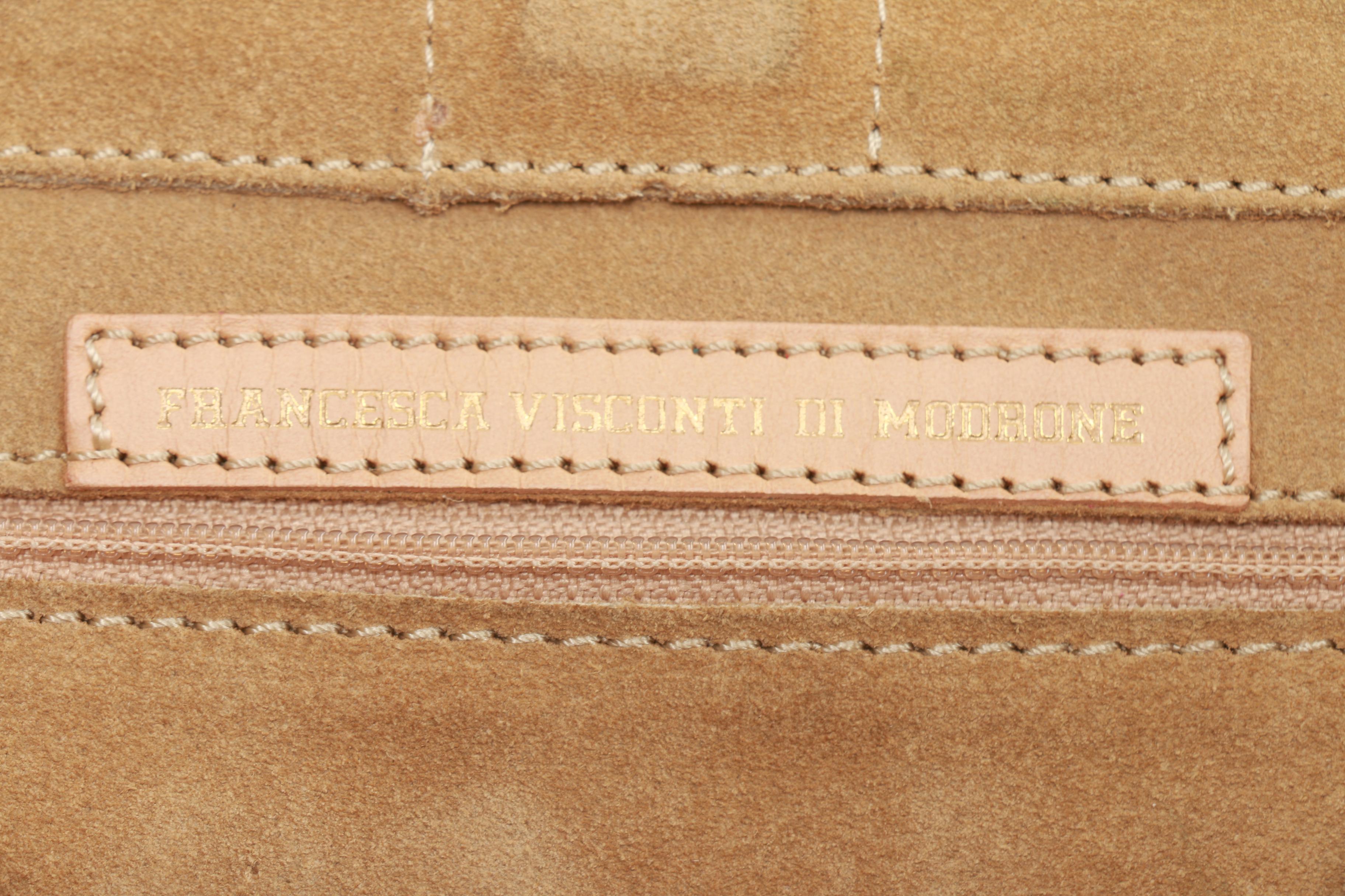 Collection of Francesca Visconti Leather Handbags